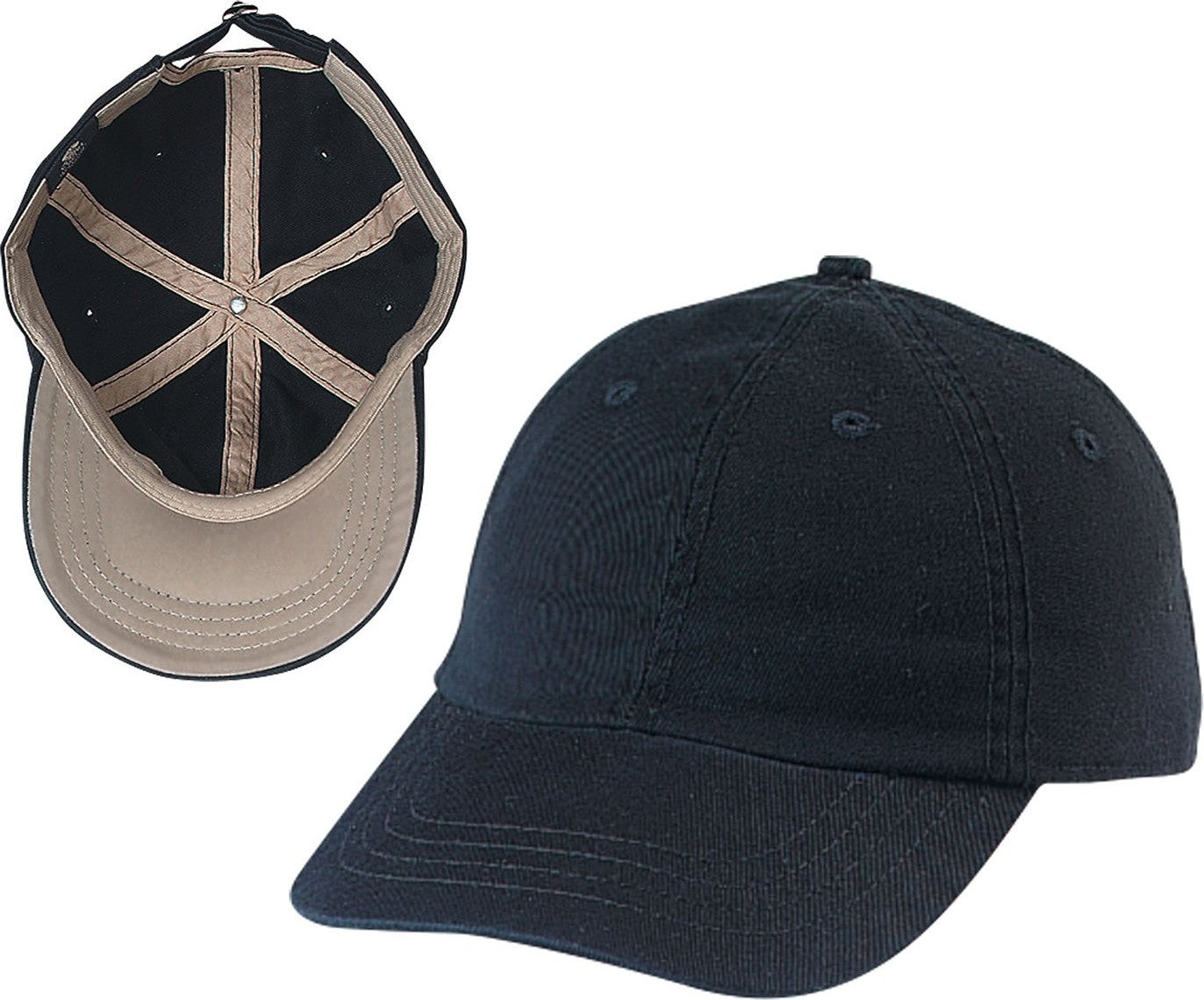 Cobra Cap Gap-r Gap Style Chino Washed Relaxed - Black Khaki