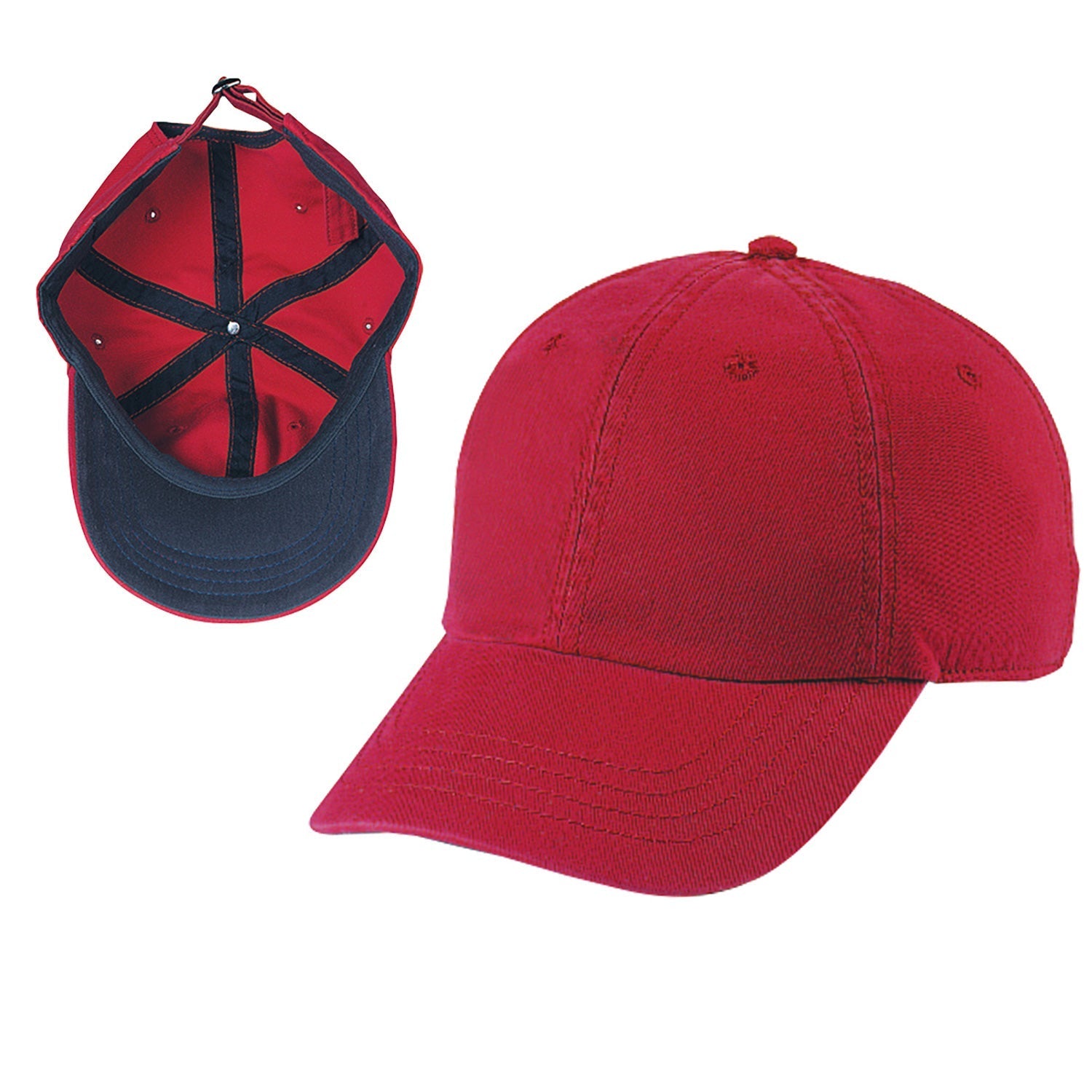 Cobra Cap Gap-r Gap Style Chino Washed Relaxed - Dark Red Navy