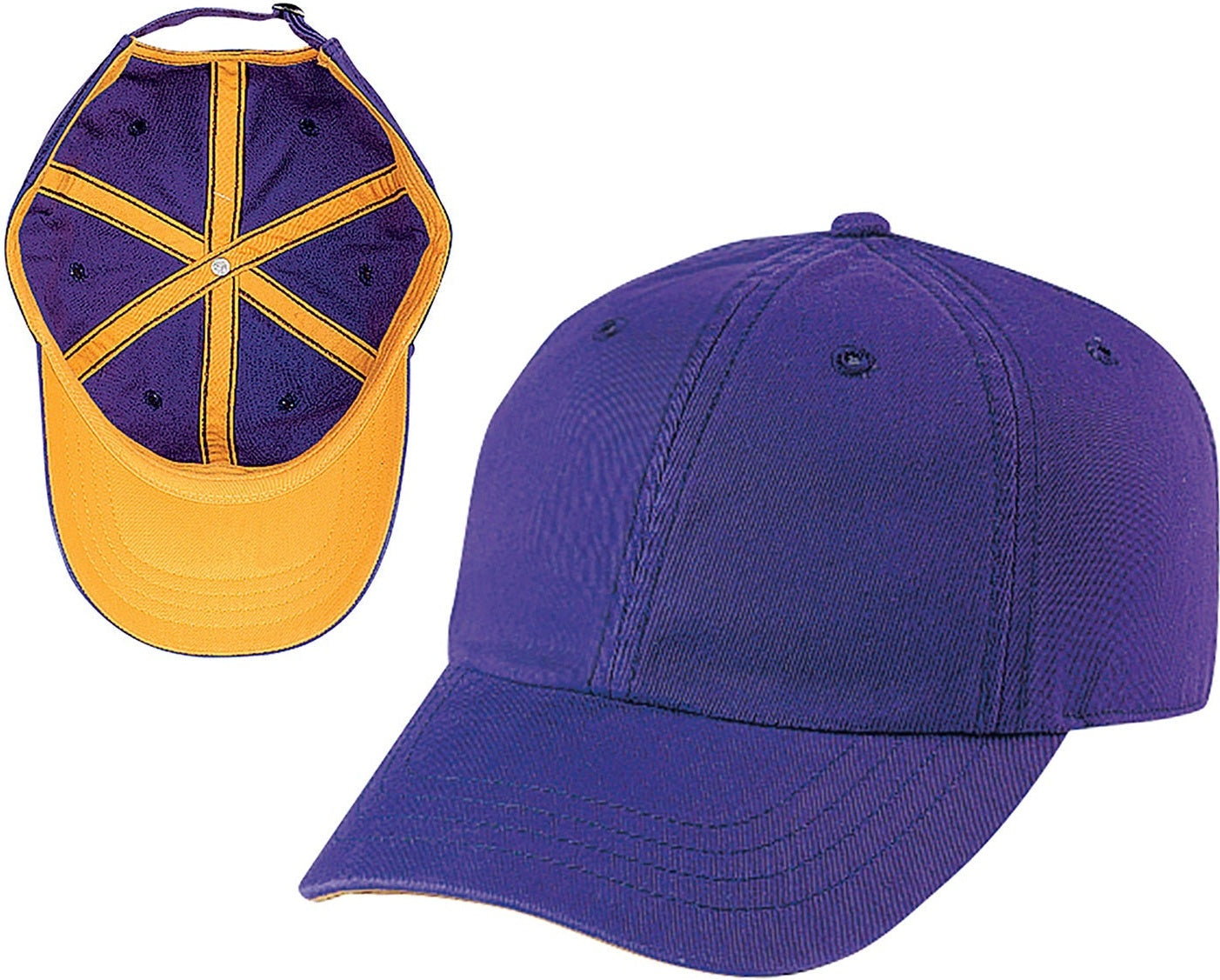 Cobra Cap Gap-r Gap Style Chino Washed Relaxed - Grape Lemon