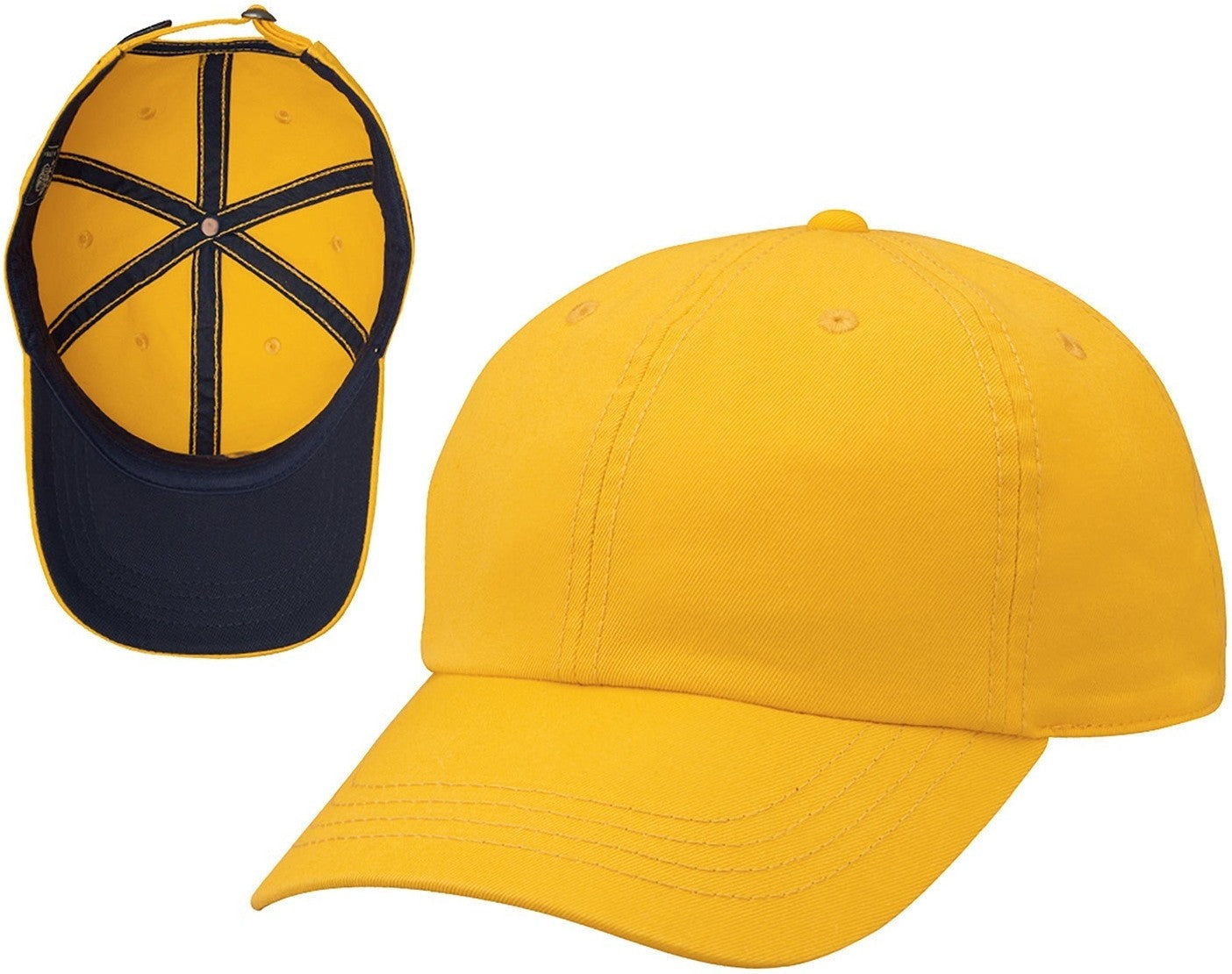 Cobra Cap Gap-r Gap Style Chino Washed Relaxed - Lemon Navy