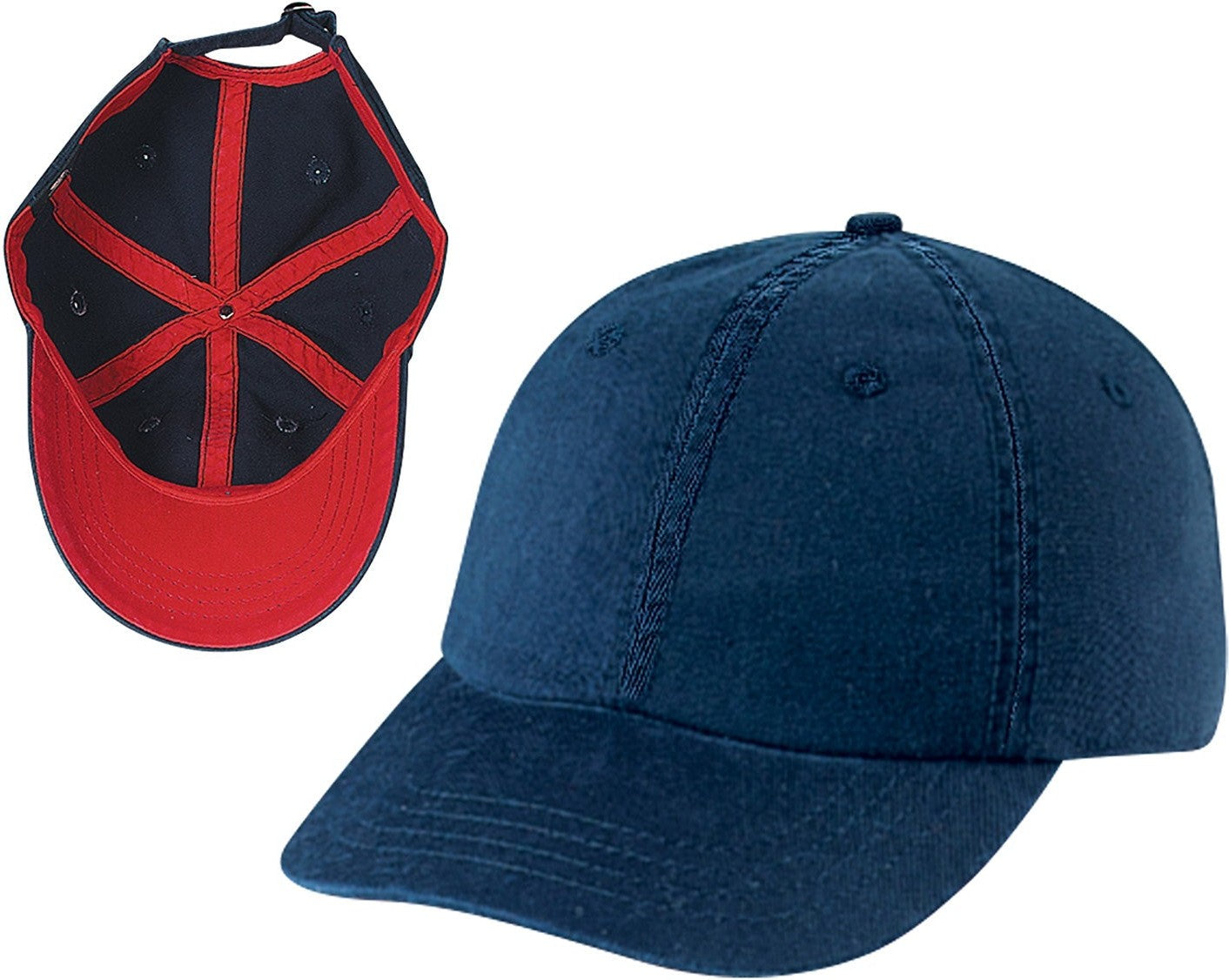 Cobra Cap Gap-r Gap Style Chino Washed Relaxed - Navy Red