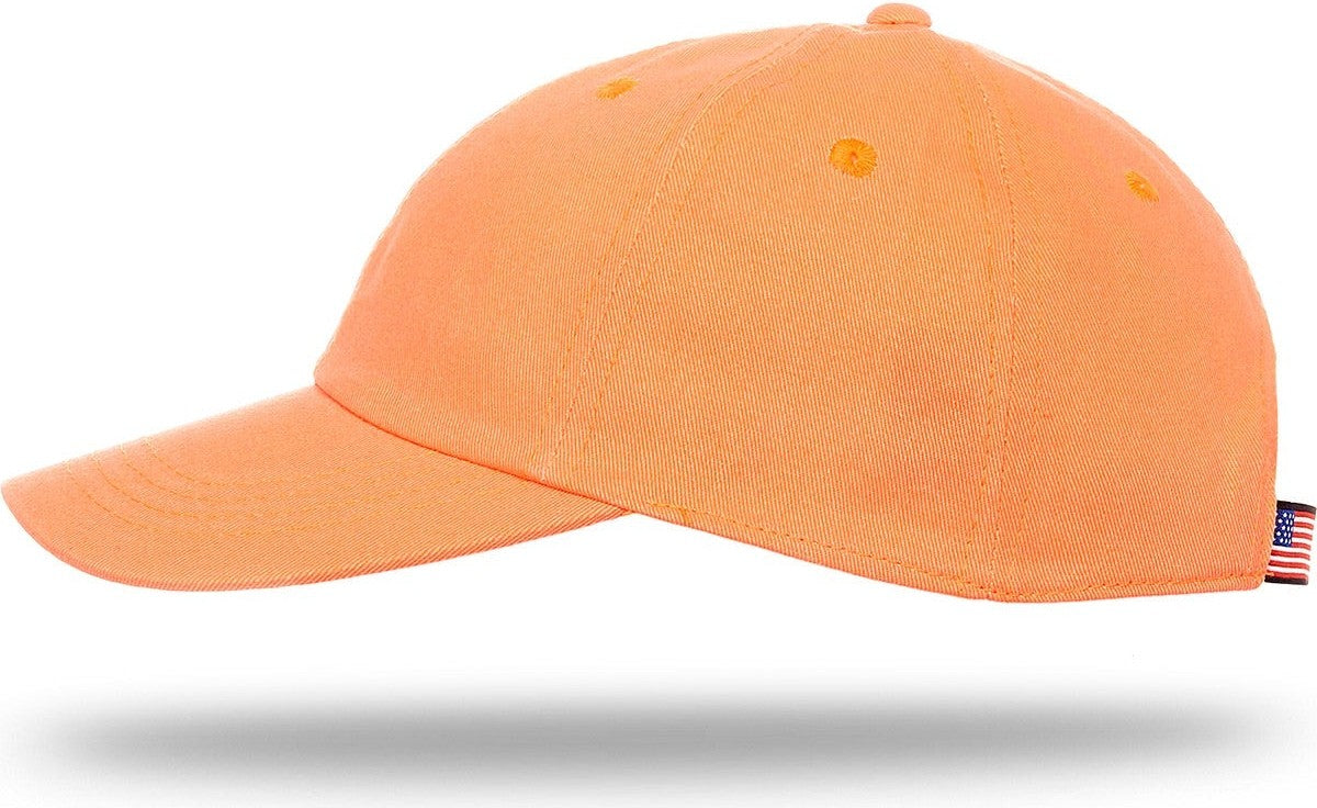 Cobra Cap Gap-r Gap Style Chino Washed Relaxed - Neon Orange