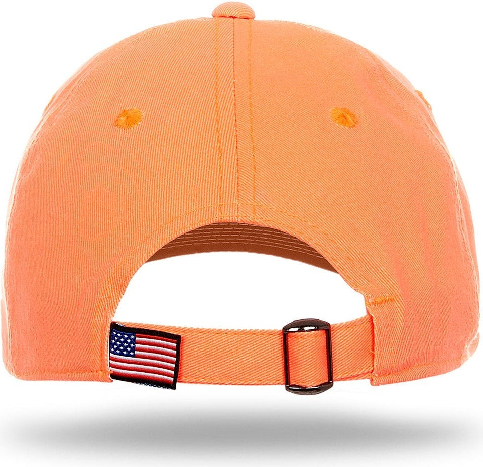 Cobra Cap Gap-r Gap Style Chino Washed Relaxed - Neon Orange