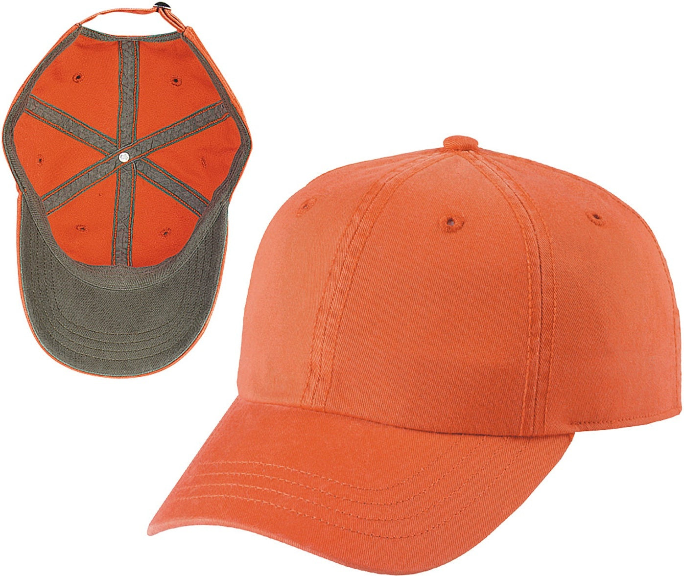 Cobra Cap Gap-r Gap Style Chino Washed Relaxed - Orange Dirt