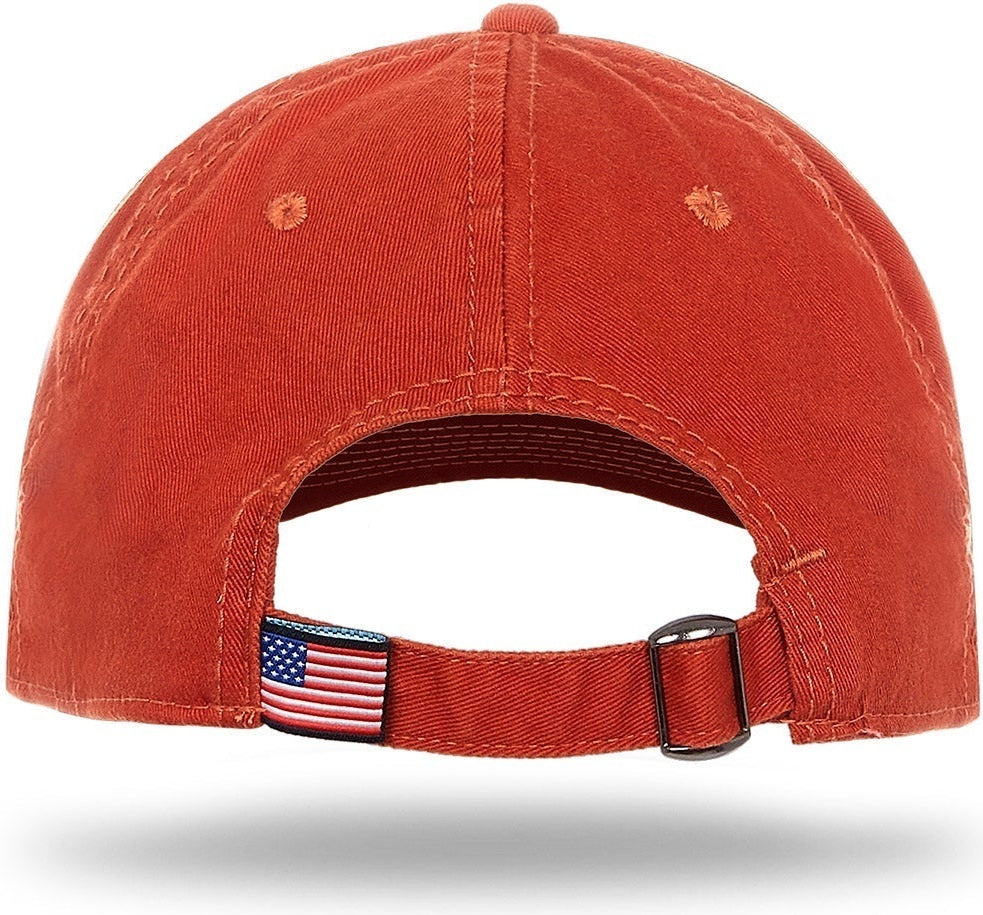 Cobra Cap Gap-r Gap Style Chino Washed Relaxed - Texas Orange