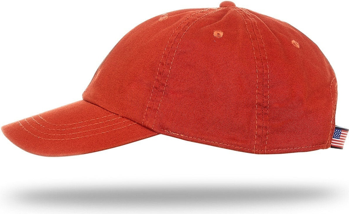 Cobra Cap Gap-r Gap Style Chino Washed Relaxed - Texas Orange