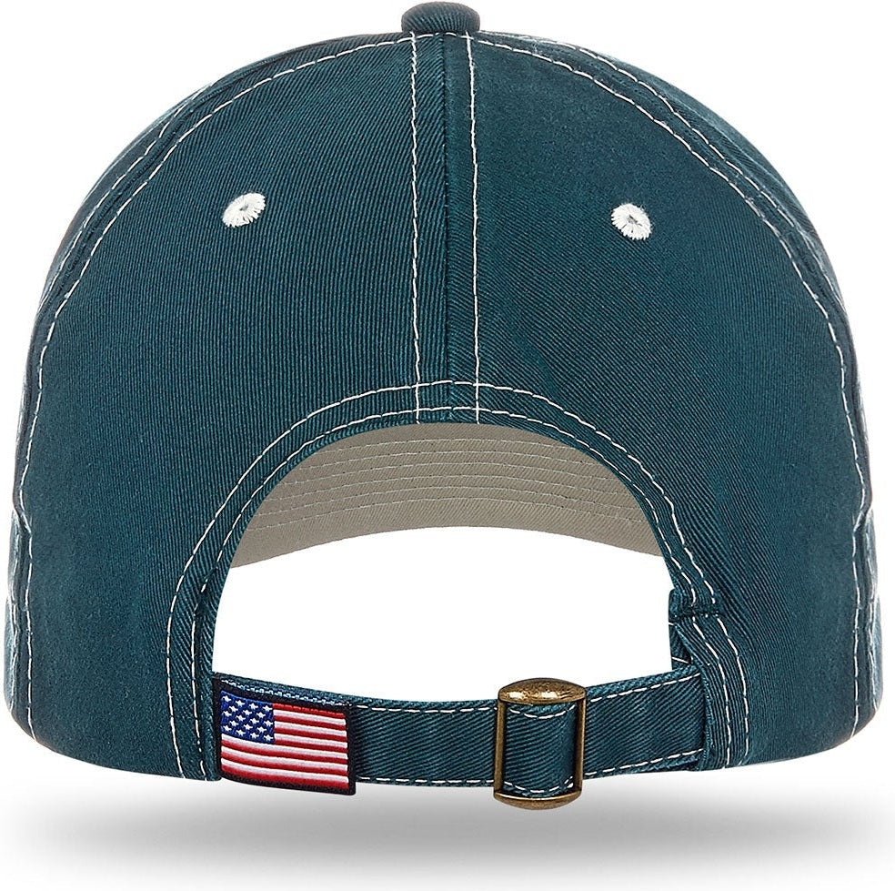 Cobra Cap Gp-u Gap Rollup Visor Contrasting - Dark Green Stone