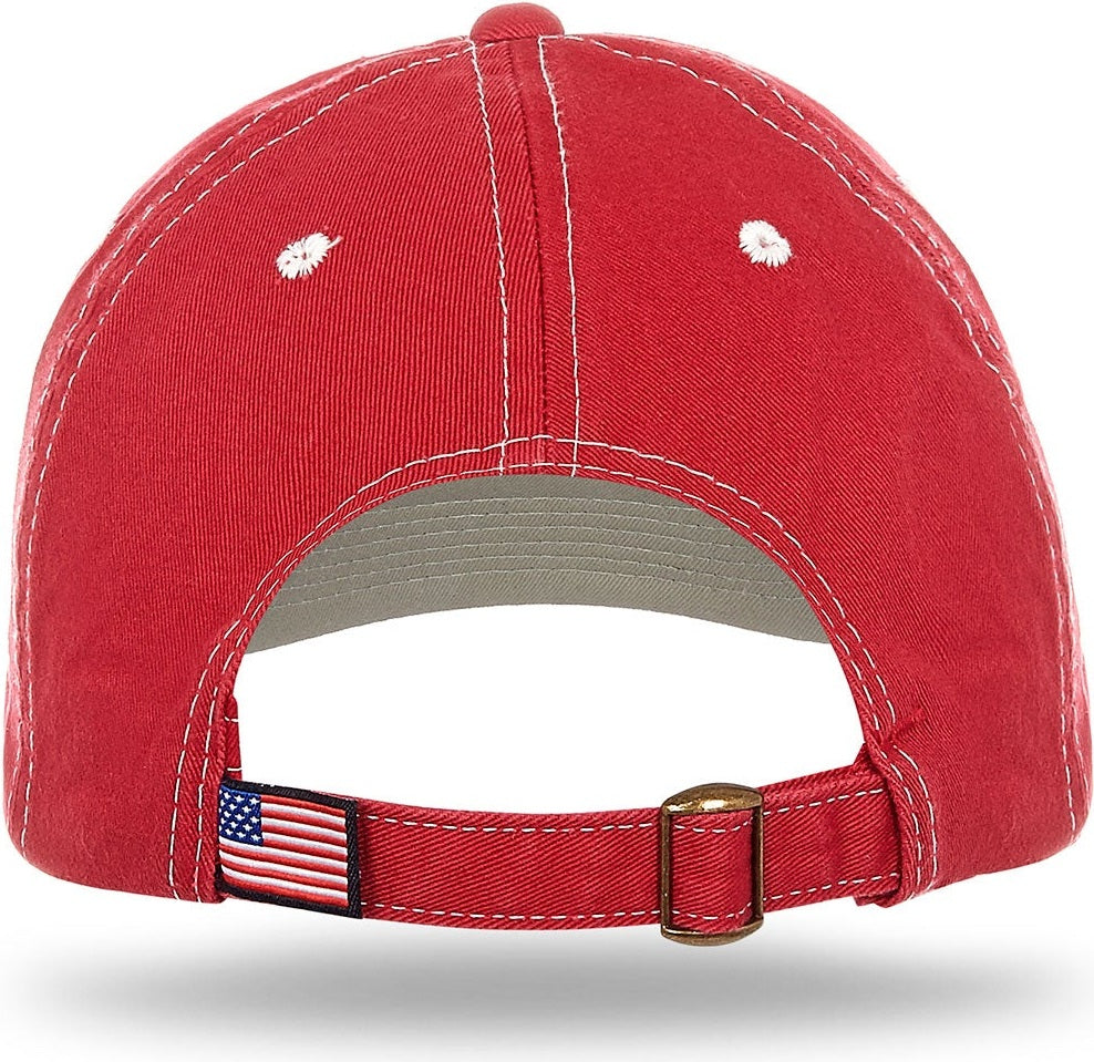 Cobra Cap Gp-u Gap Rollup Visor Contrasting - Dark Red Stone