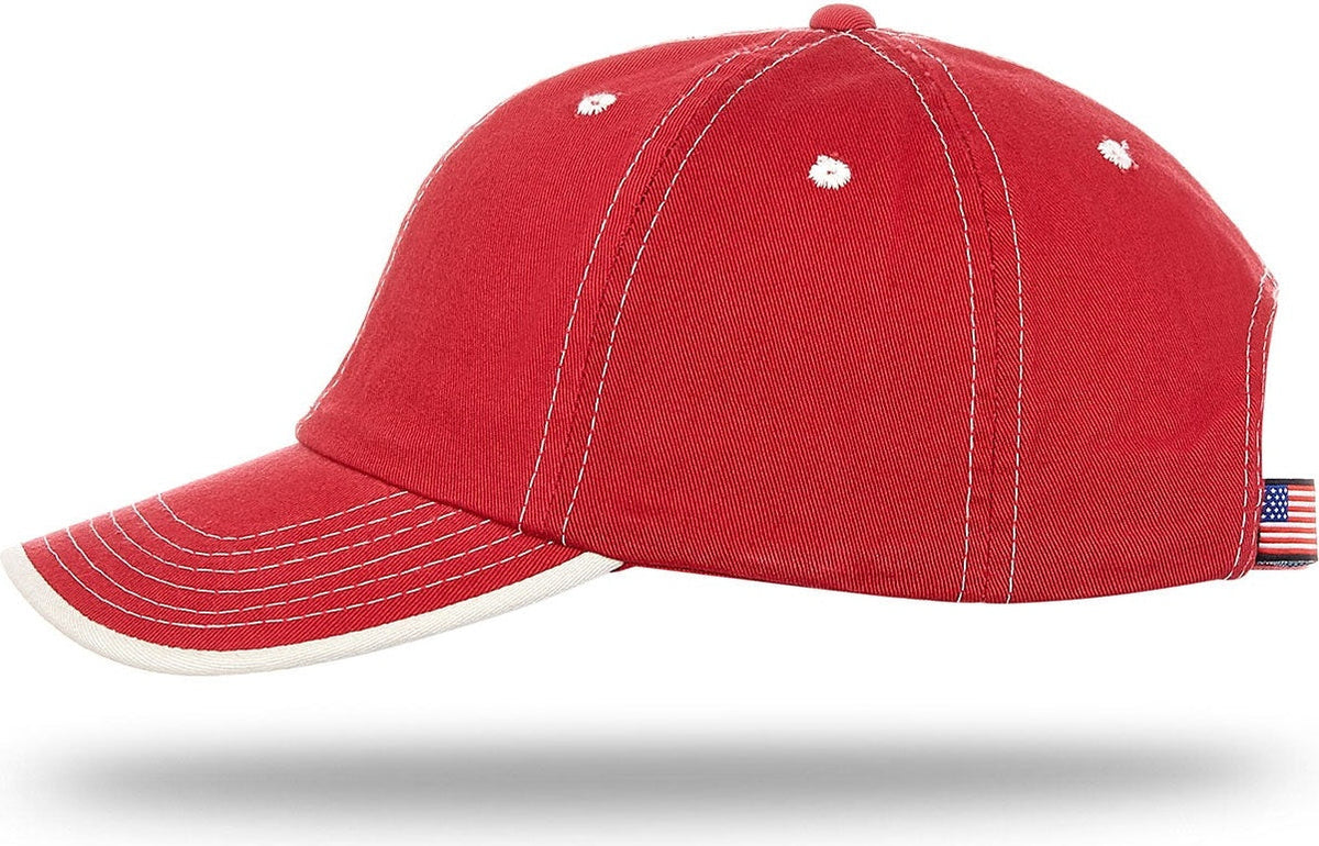 Cobra Cap Gp-u Gap Rollup Visor Contrasting - Dark Red Stone