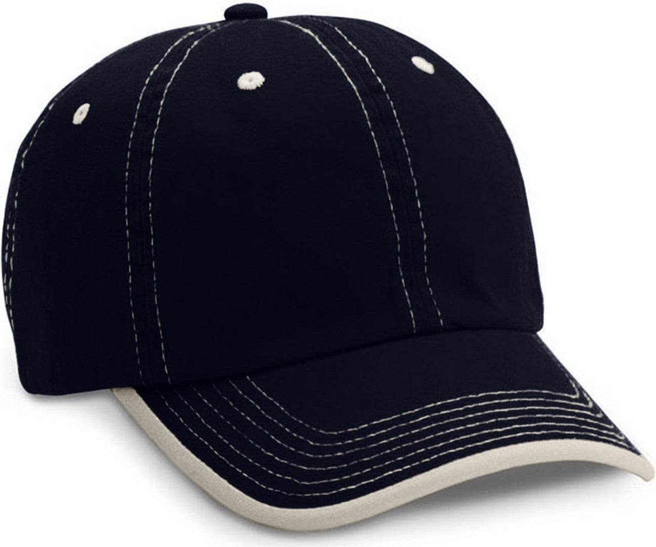 Cobra Cap Gp-u Gap Rollup Visor Contrasting - Navy Stone