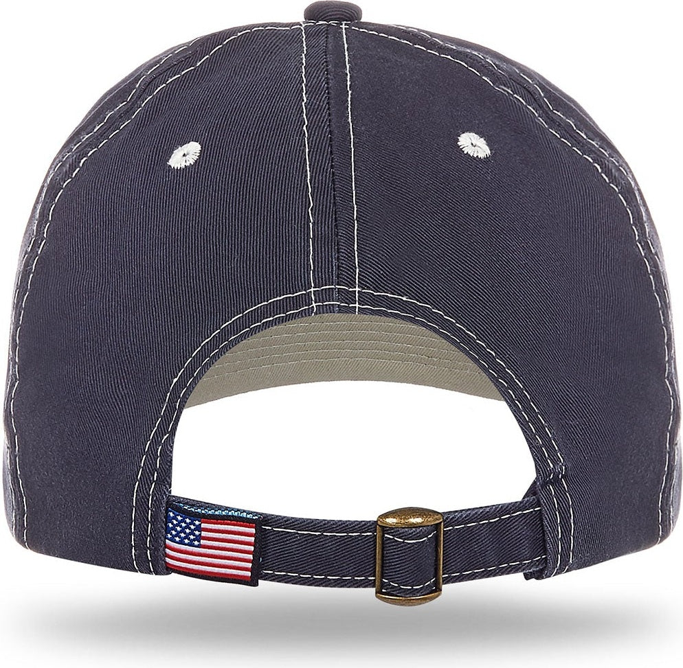 Cobra Cap Gp-u Gap Rollup Visor Contrasting - Navy Stone