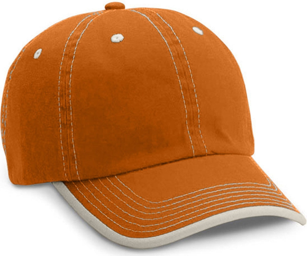 Cobra Cap Gp-u Gap Rollup Visor Contrasting - Orange Stone