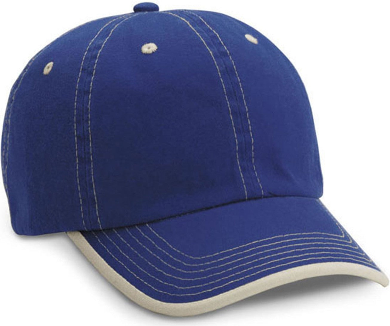 Cobra Cap Gp-u Gap Rollup Visor Contrasting - Royal Stone