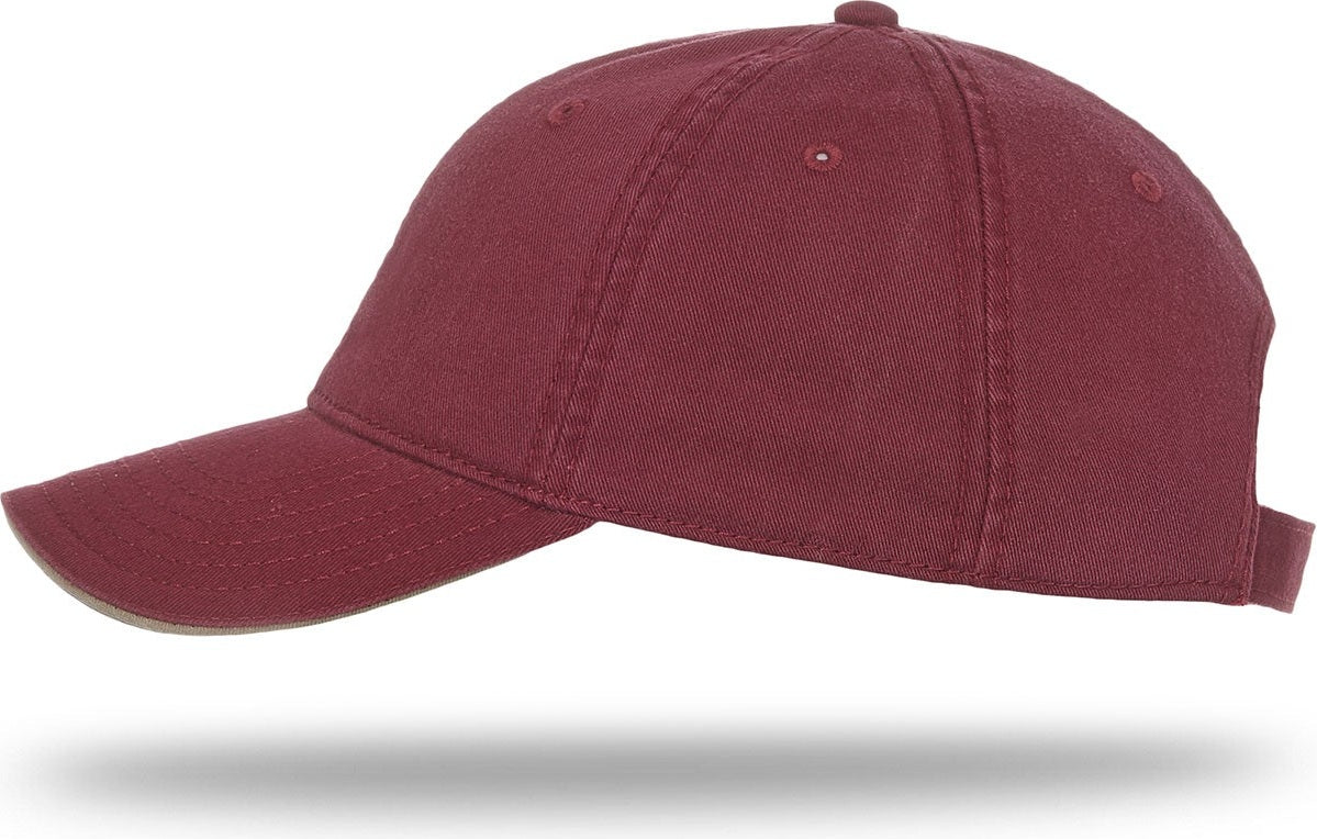 Cobra Cap Gpr-s Gap Washed Peached Sandwiched - Maroon Khaki