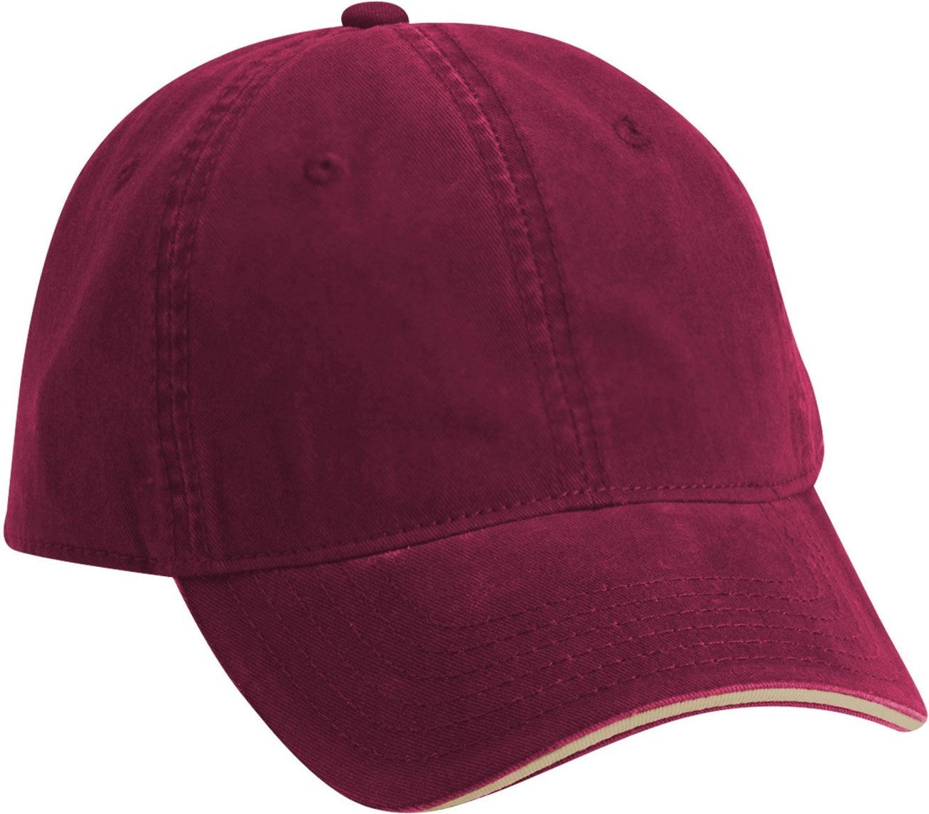 Cobra Cap Gpr-s Gap Washed Peached Sandwiched - Maroon Khaki Youth Teen