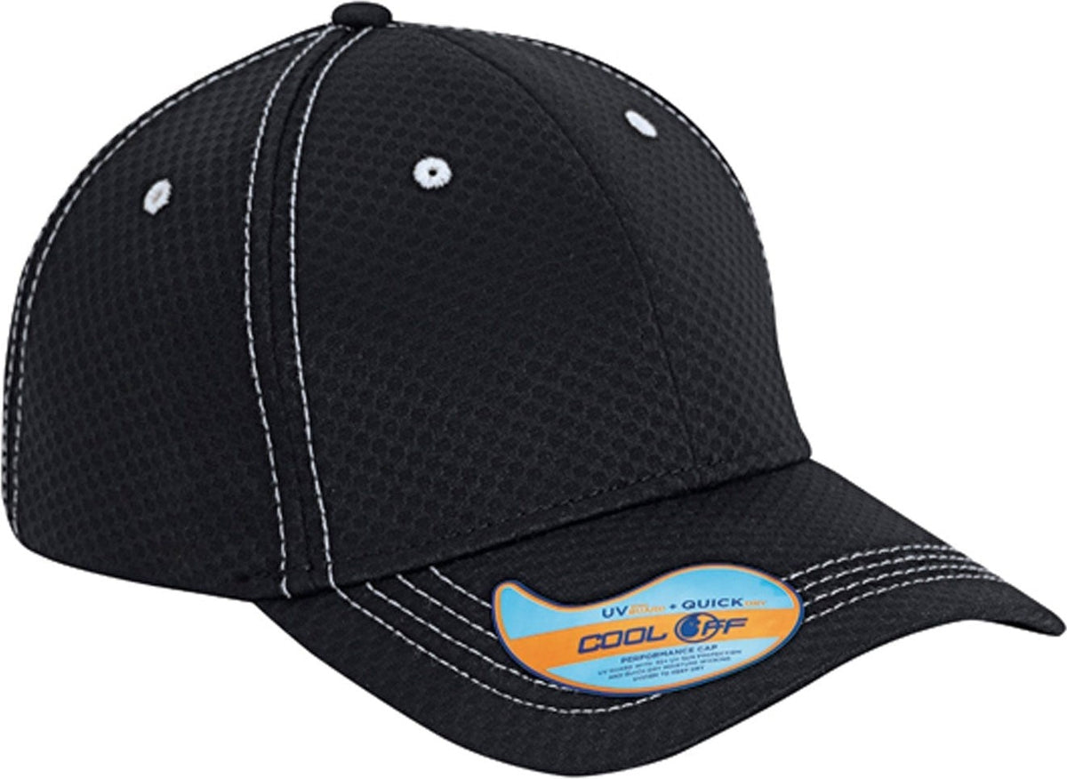 Cobra Cap Hbm 6 Panel Hexagon Cool off - Black