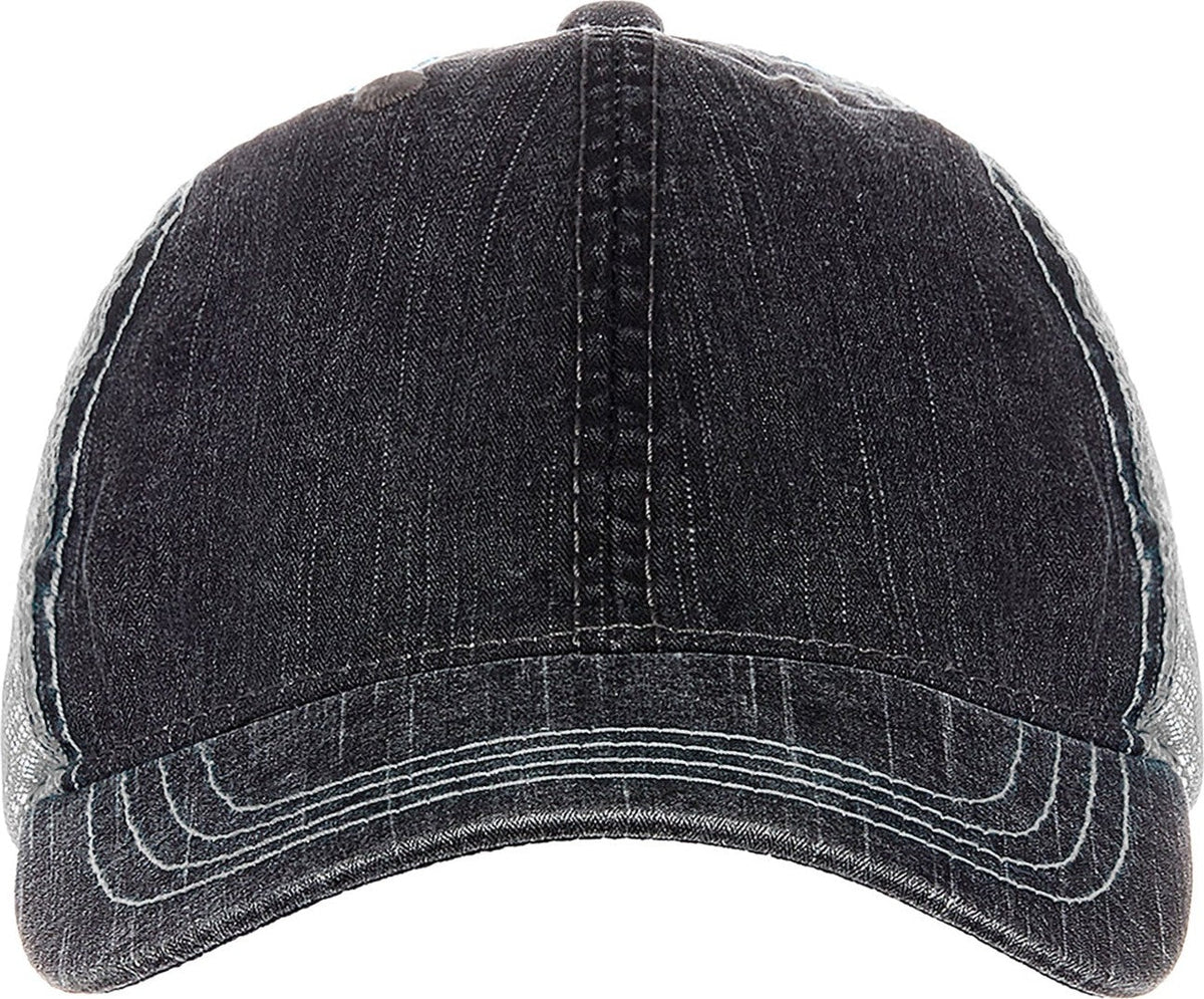 Cobra Cap Htm-v 6 Panel Herringbone Soft Crown - Charcoal Gray - Charcoalgray