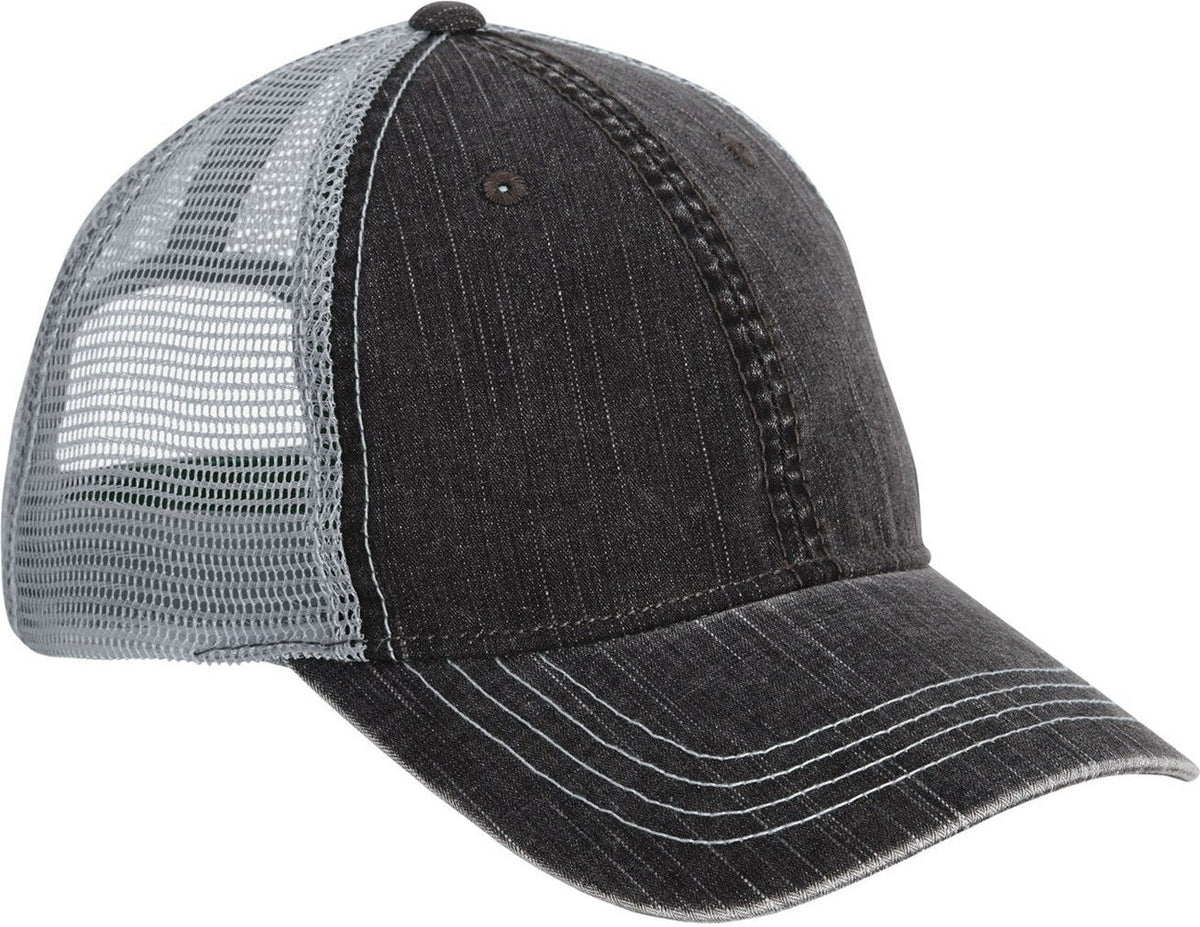 Cobra Cap Htm-v 6 Panel Herringbone Soft Crown - Charcoal Gray - Charcoalgray