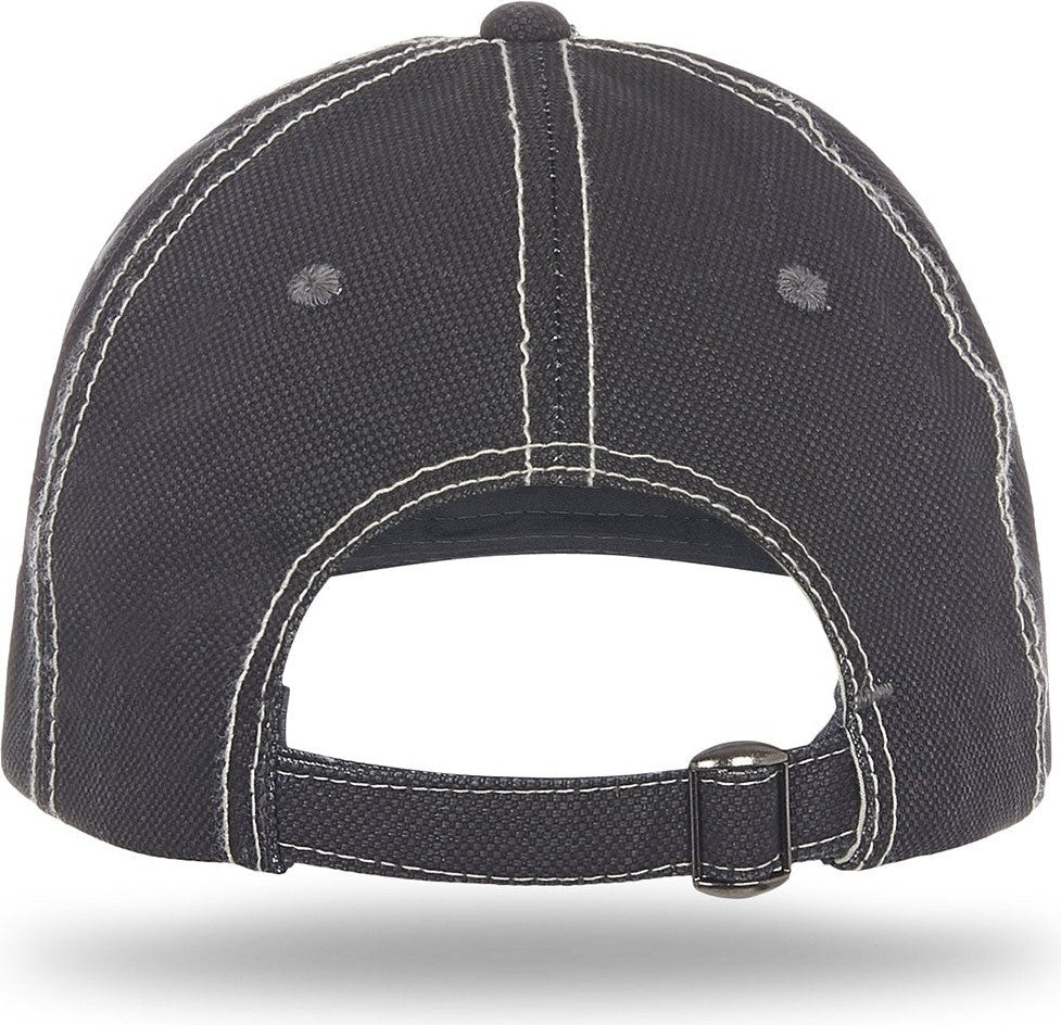Cobra Cap Jcs Washed Jacquard Sandwich - Black Stone