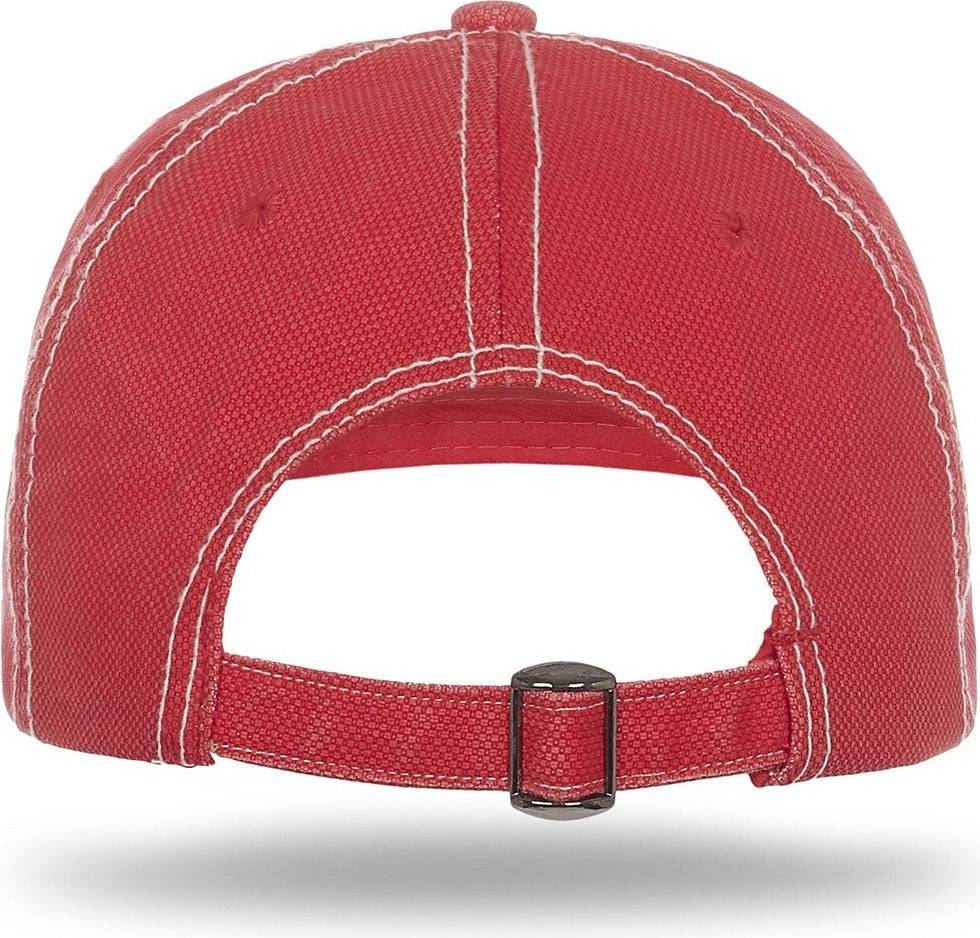 Cobra Cap Jcs Washed Jacquard Sandwich - Brightred Stone