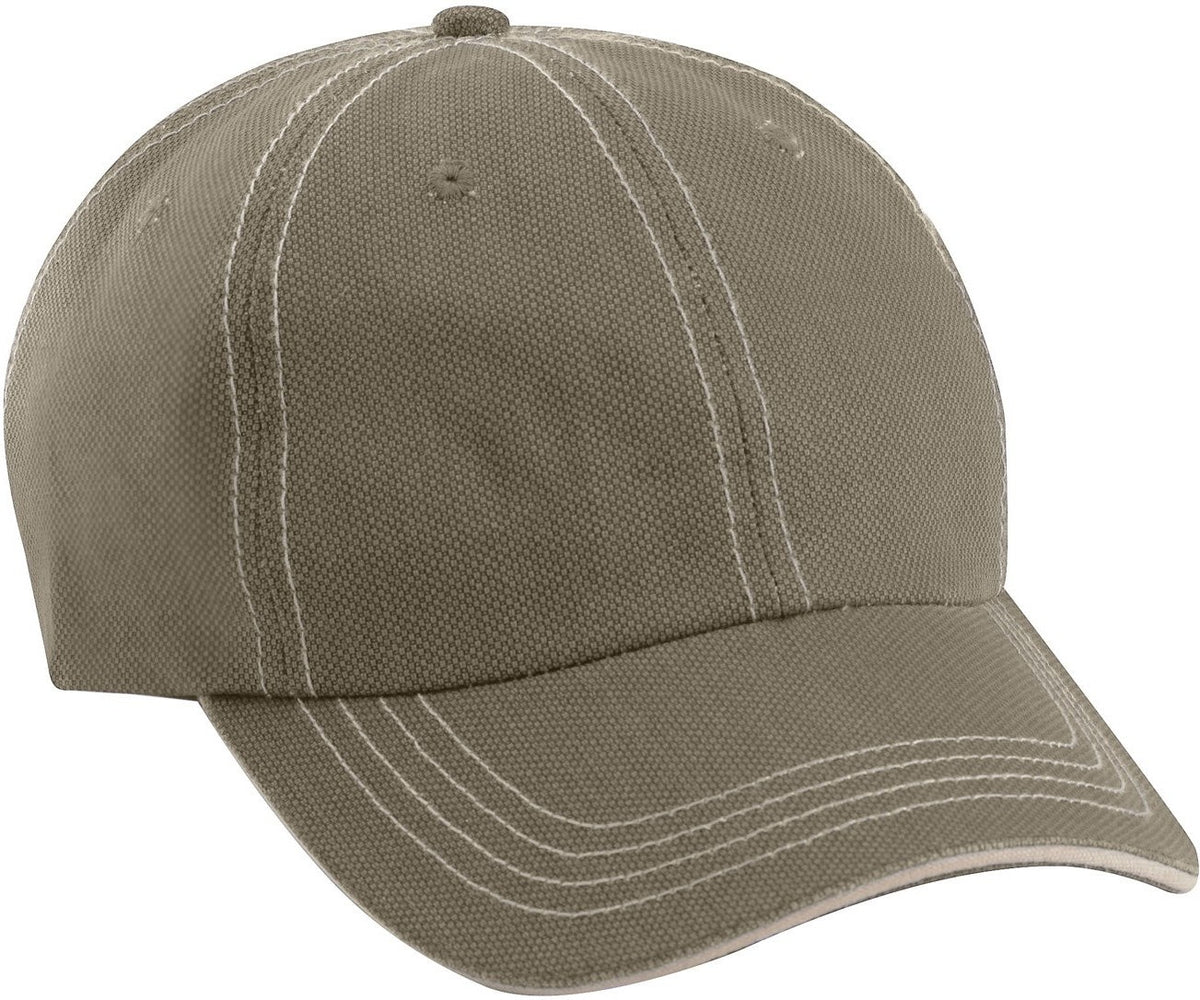 Cobra Cap Jcs Washed Jacquard Sandwich - Lightolive Khaki