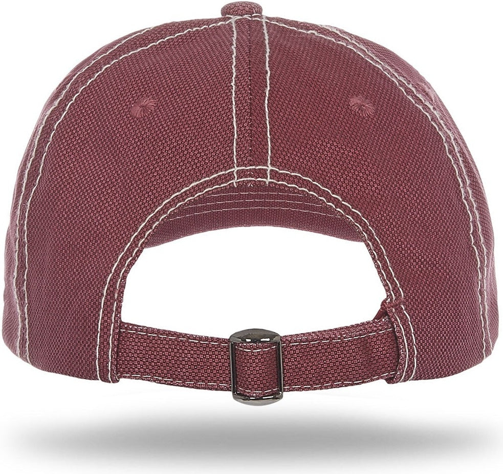 Cobra Cap Jcs Washed Jacquard Sandwich - Maroon Stone