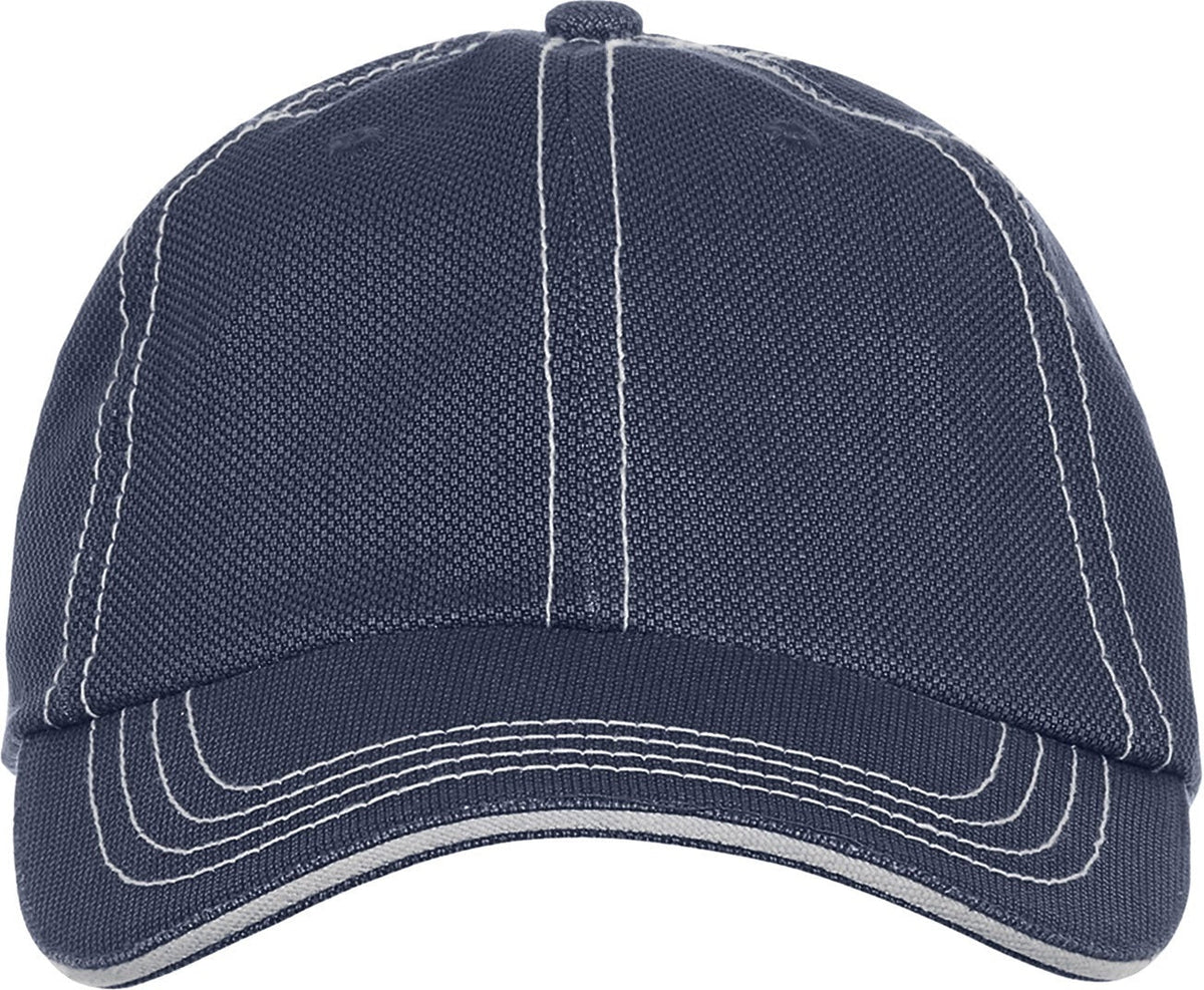 Cobra Cap Jcs Washed Jacquard Sandwich - Navy Stone