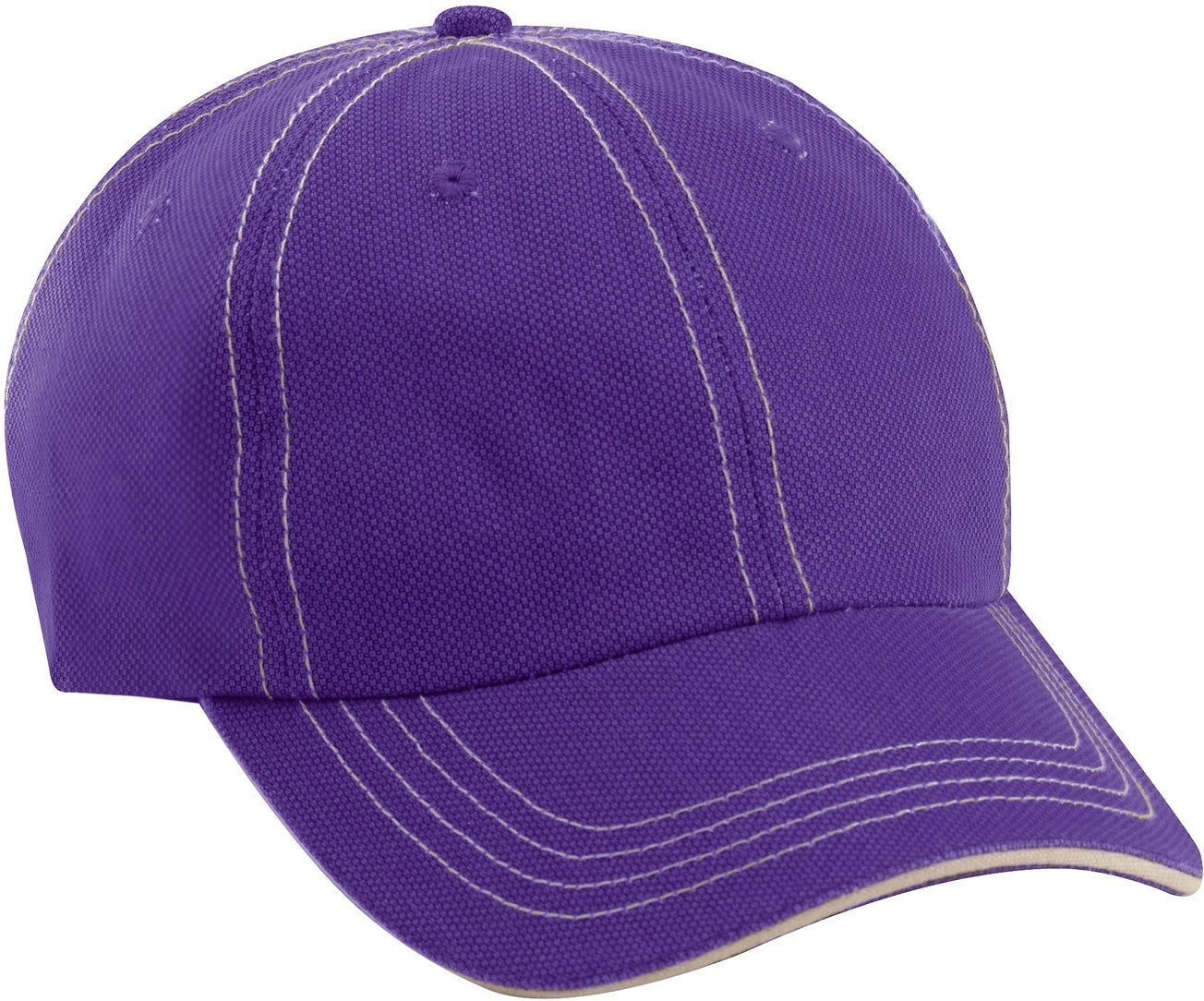 Cobra Cap Jcs Washed Jacquard Sandwich - Purple Stone