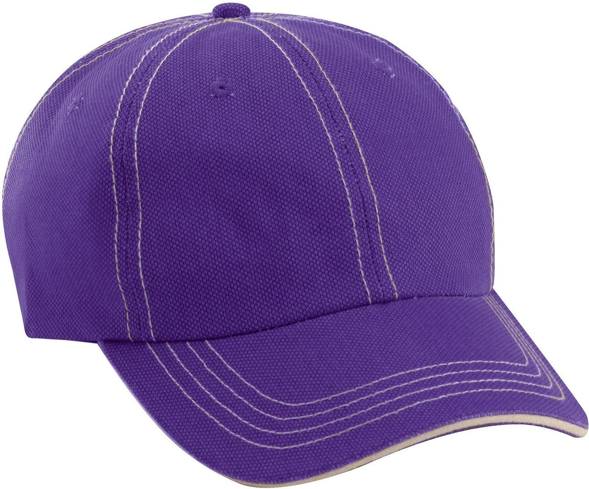 Cobra Cap Jcs Washed Jacquard Sandwich - Purple Stone