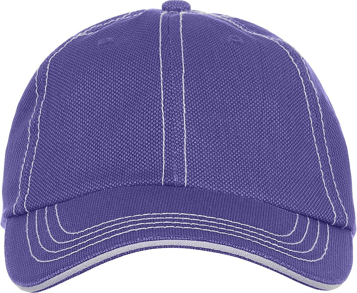 Cobra Cap Jcs Washed Jacquard Sandwich - Purple Stone