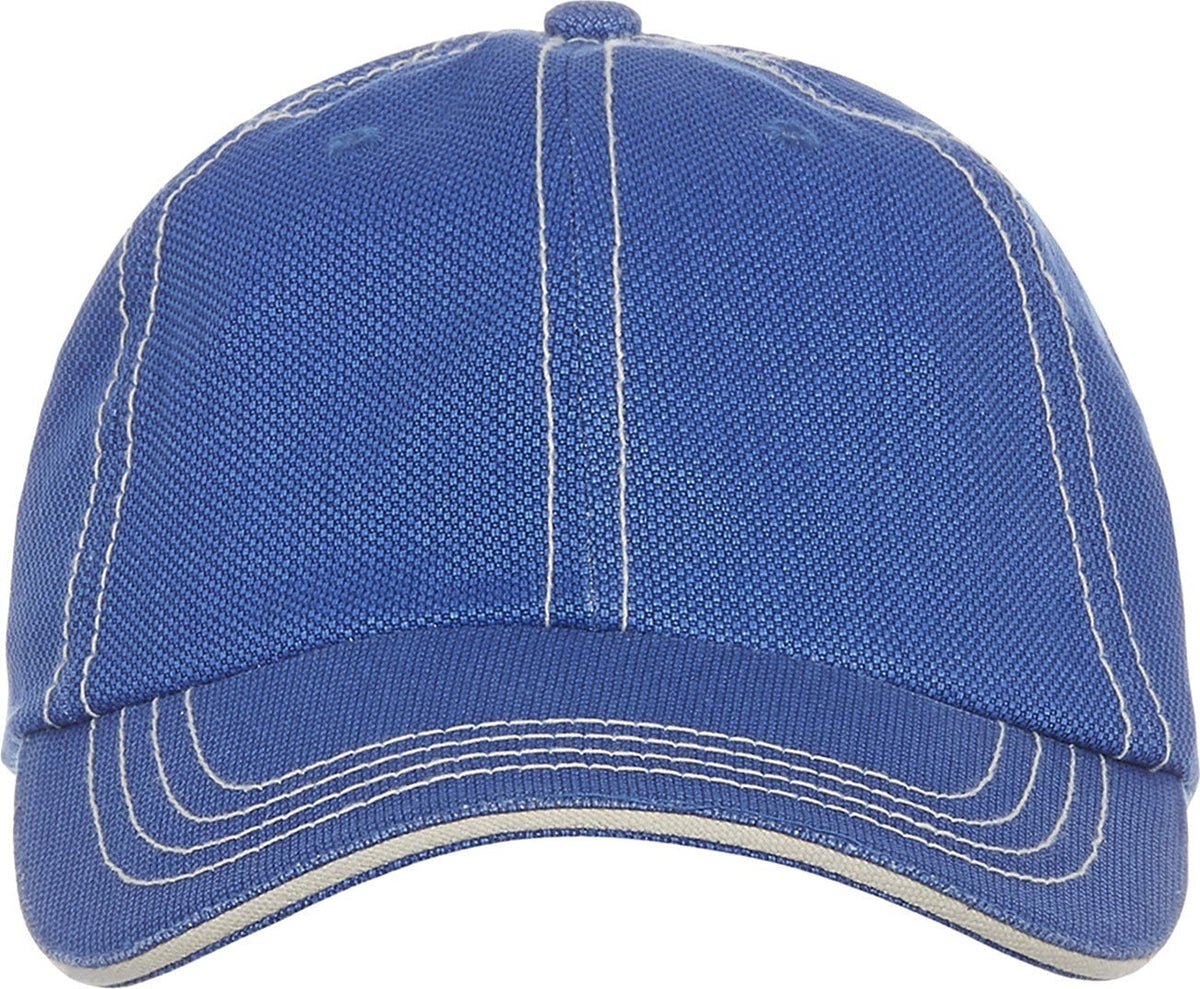 Cobra Cap Jcs Washed Jacquard Sandwich - Royal Stone