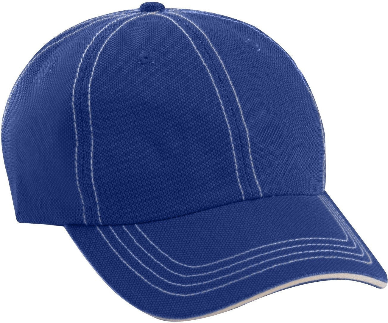 Cobra Cap Jcs Washed Jacquard Sandwich - Royal Stone