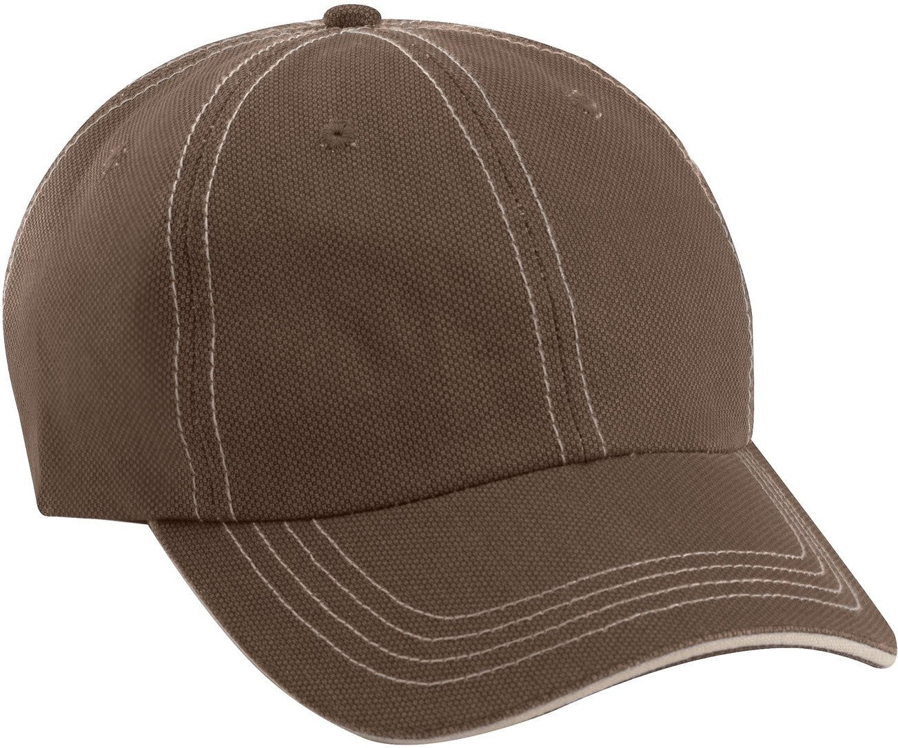 Cobra Cap Jcs Washed Jacquard Sandwich - Tanbrown Stone