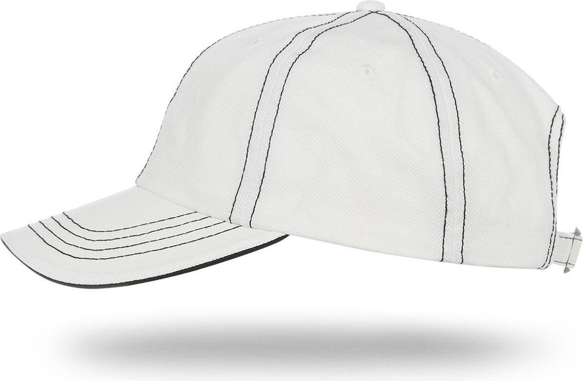 Cobra Cap Jcs Washed Jacquard Sandwich - White Black