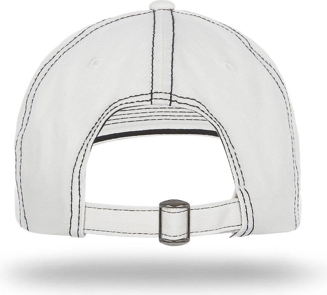 Cobra Cap Jcs Washed Jacquard Sandwich - White Black