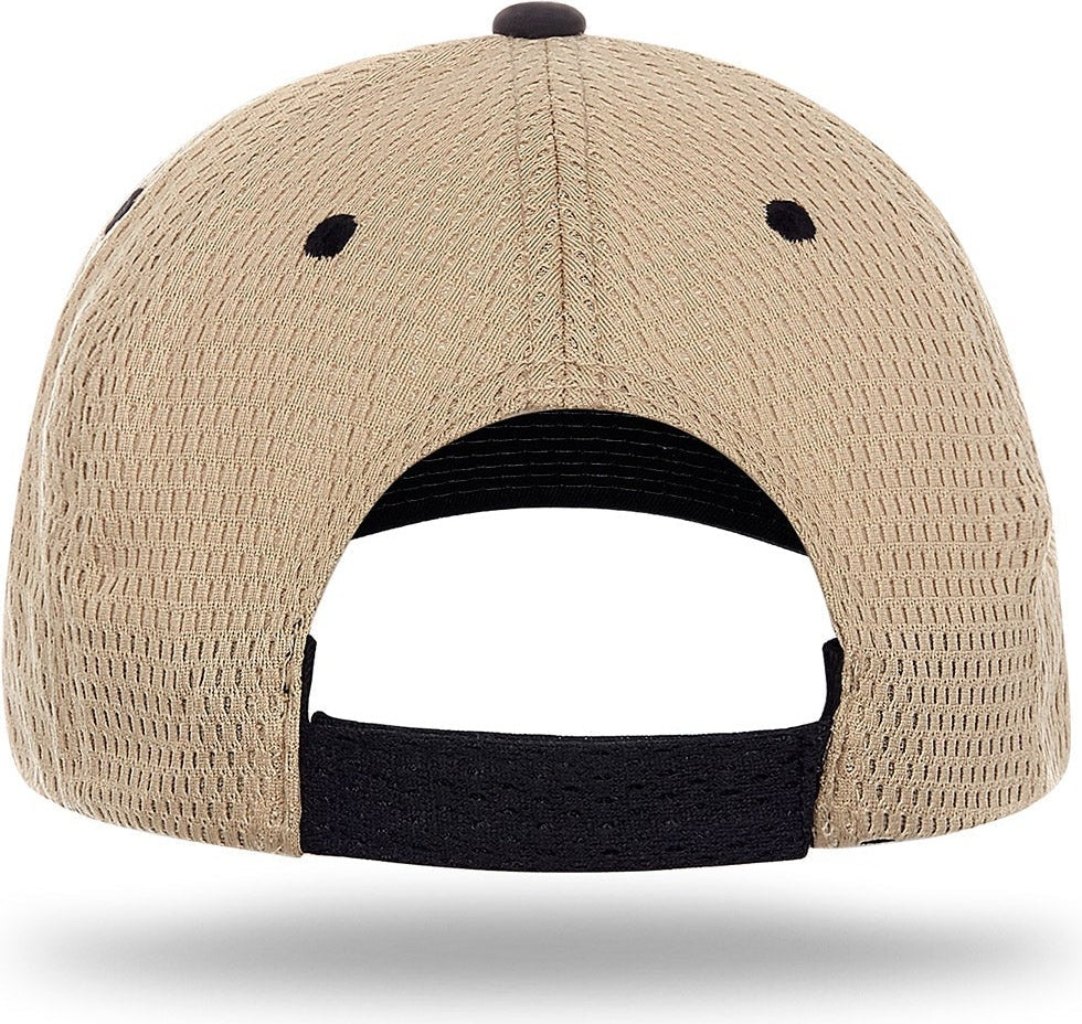 Cobra Cap Pam-2 6 Panel Pro Athletic Mesh 2tone - Khaki Black