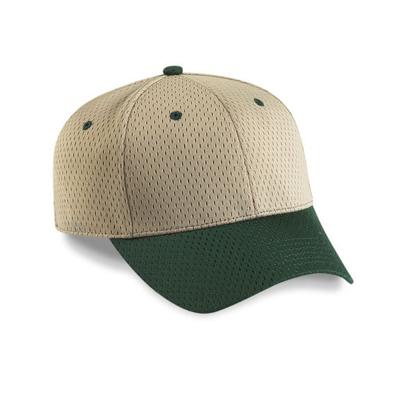 Cobra Cap Pam-2 6 Panel Pro Athletic Mesh 2tone - Khaki Dark Green