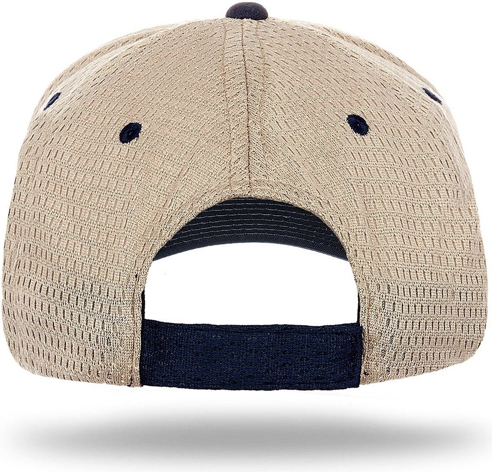 Cobra Cap Pam-2 6 Panel Pro Athletic Mesh 2tone - Khaki Navy