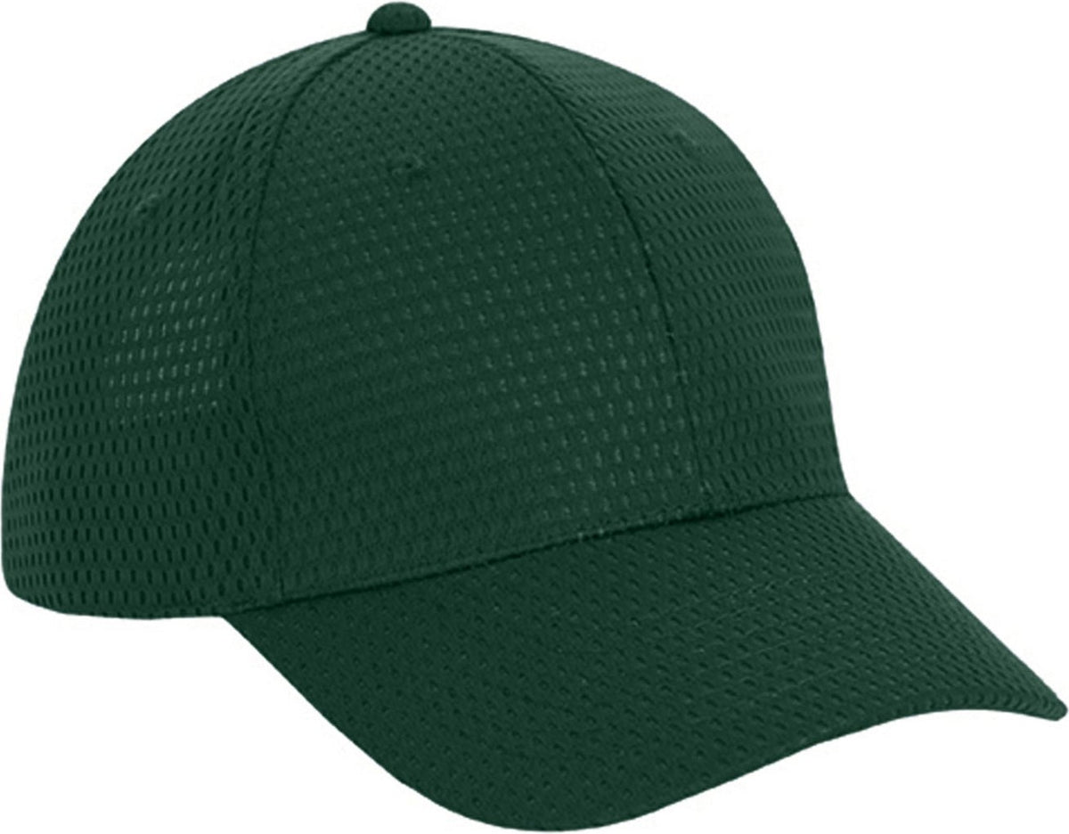 Cobra Cap Pam 6 Panel Pro Athletic Mesh - Dark Green
