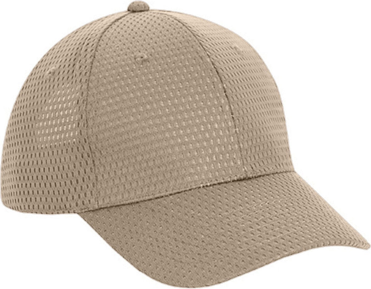 Cobra Cap Pam 6 Panel Pro Athletic Mesh - Khaki