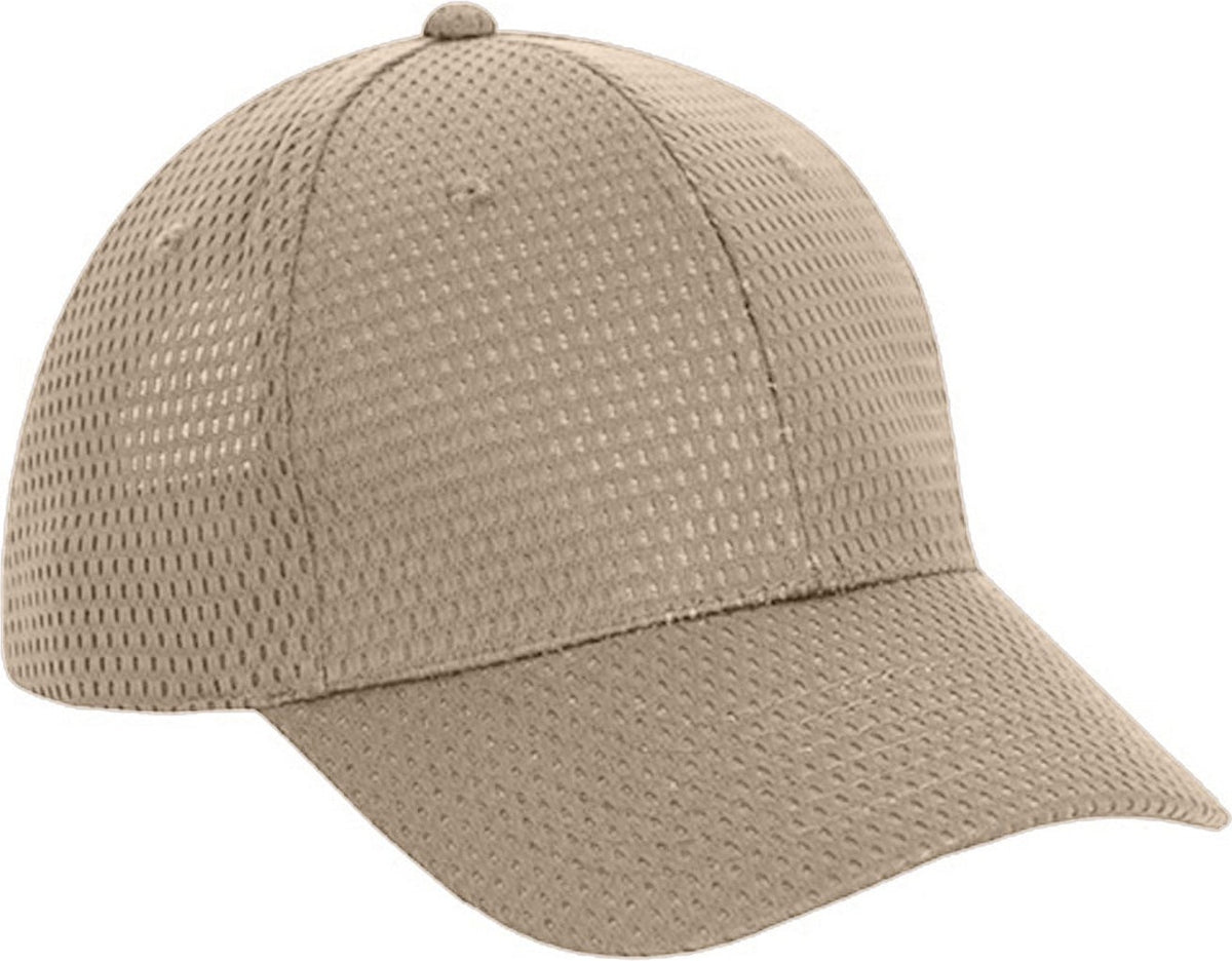 Cobra Cap Pam 6 Panel Pro Athletic Mesh - Khaki