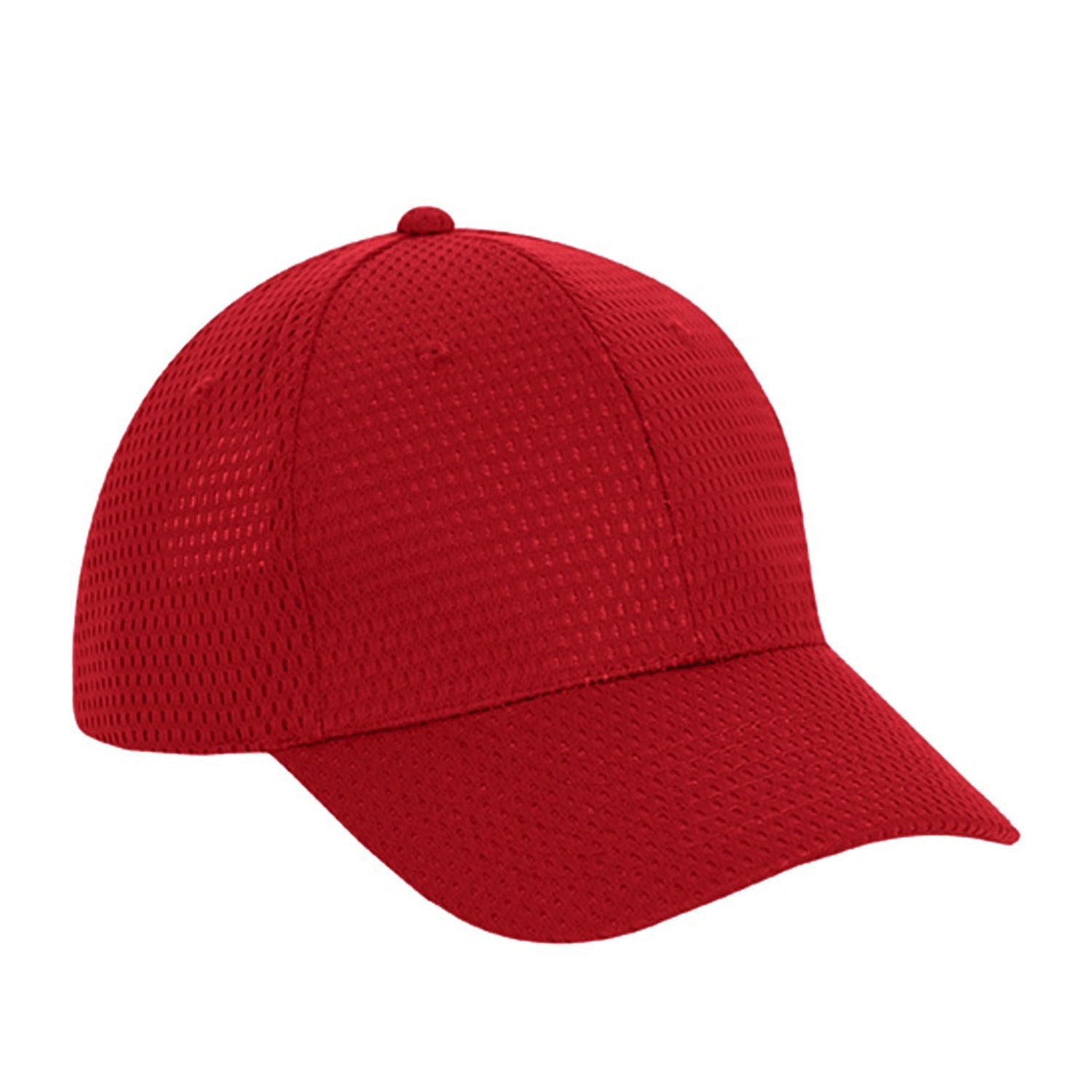 Cobra Cap Pam 6 Panel Pro Athletic Mesh - Red