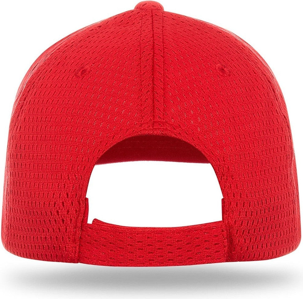 Cobra Cap Pam 6 Panel Pro Athletic Mesh - Red