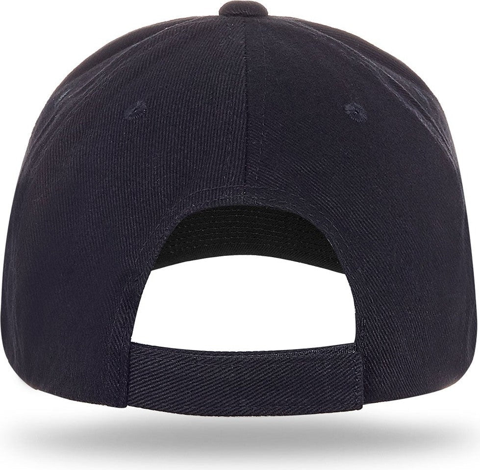Cobra Cap Pbv 6 Panel Heavy Brushed - Black