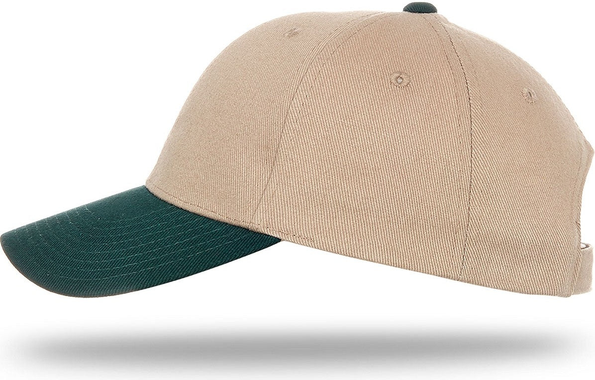 Cobra Cap Pbv 6 Panel Heavy Brushed - Khaki Dark Green