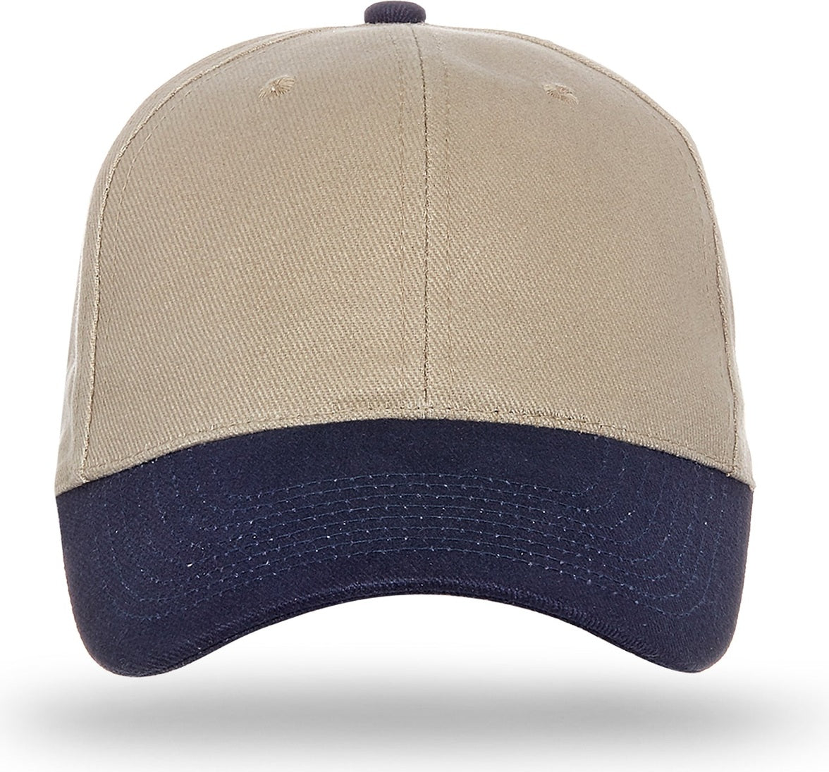 Cobra Cap Pbv 6 Panel Heavy Brushed - Khaki Navy