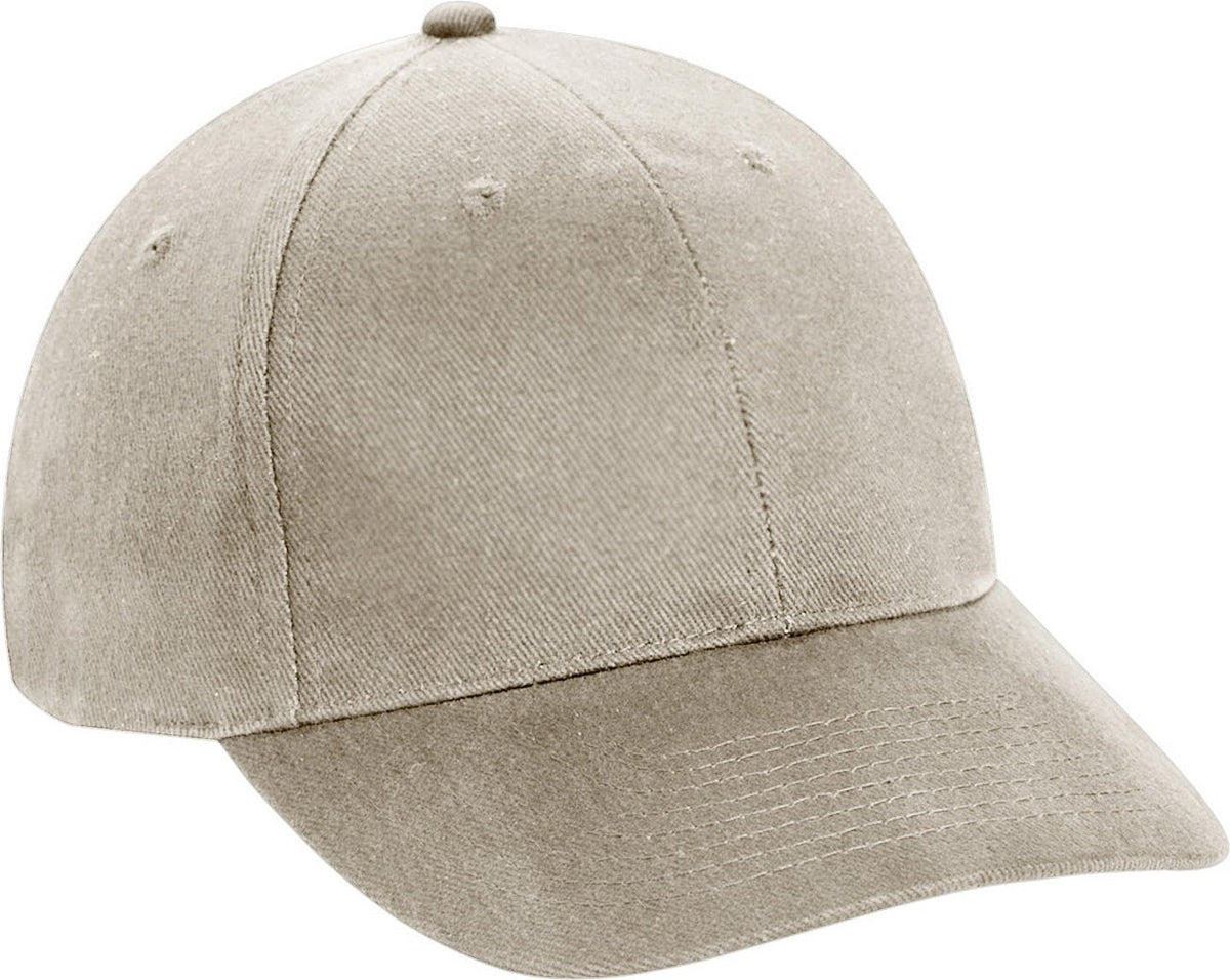 Cobra Cap Pbv 6 Panel Heavy Brushed - Stone