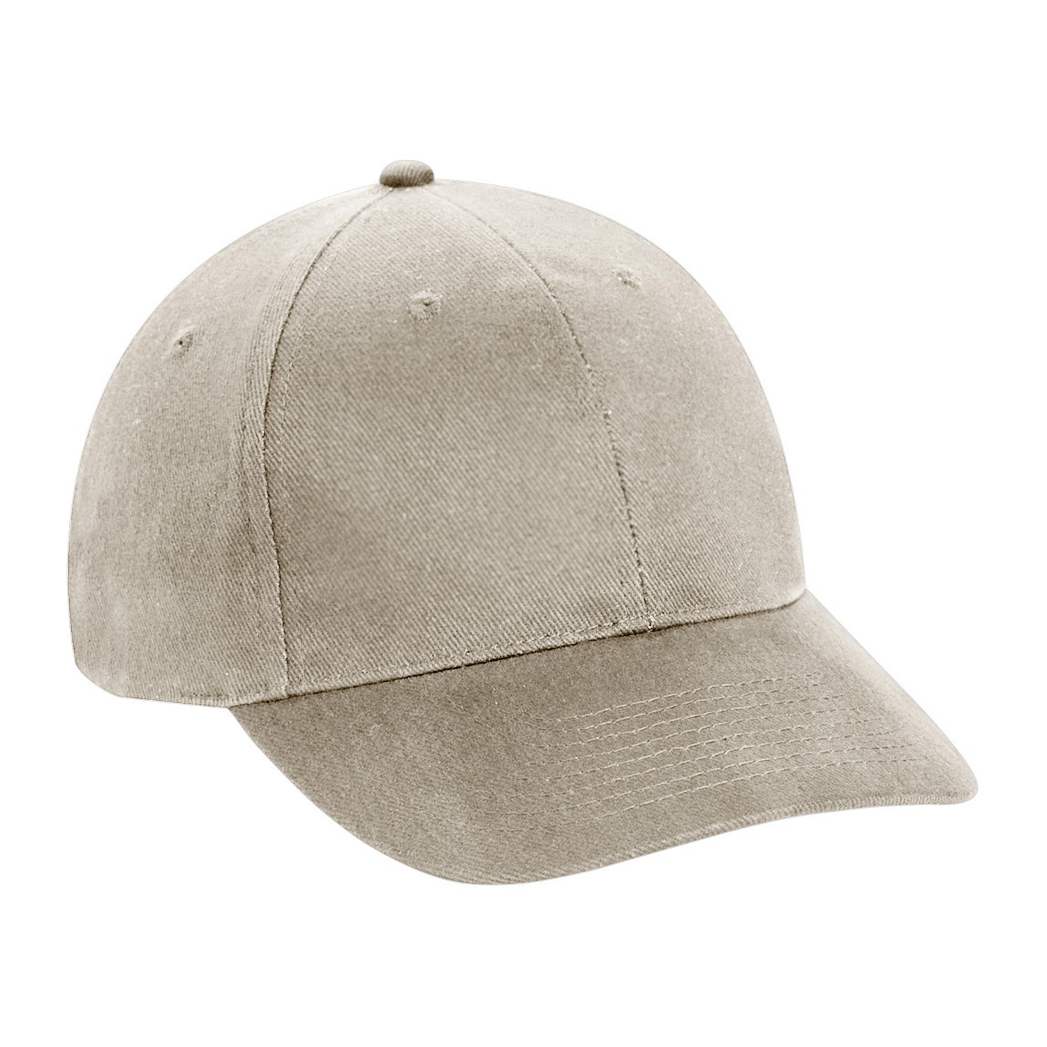 Cobra Cap Pbv 6 Panel Heavy Brushed - Stone