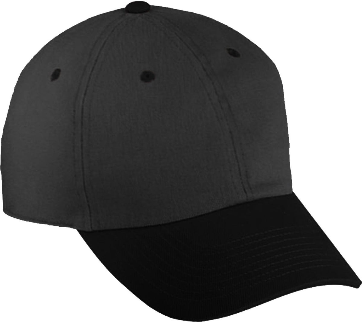 Cobra Cap Pbv-r 6 Panel Heavy Brushed Relaxed - Black