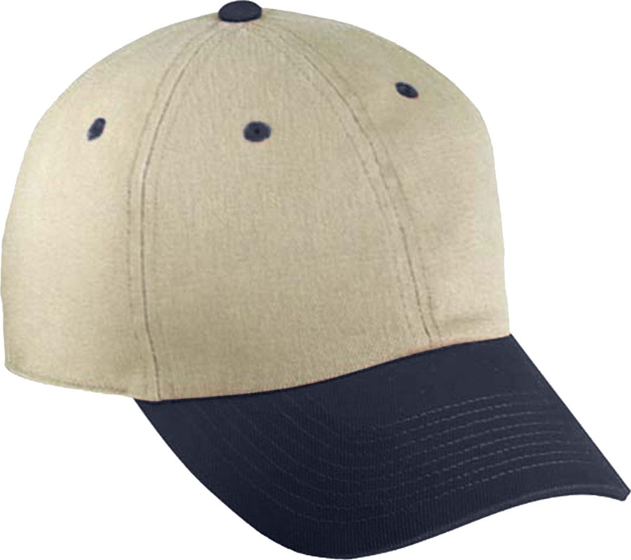 Cobra Cap Pbv-r 6 Panel Heavy Brushed Relaxed - Khaki Navy